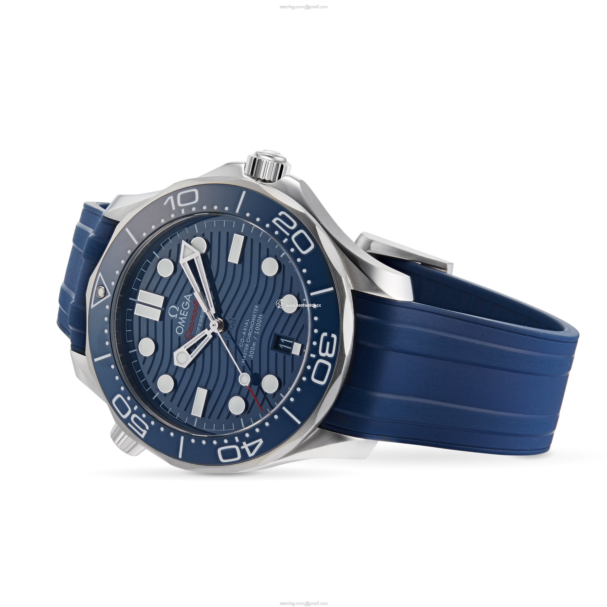 Omega Seamaster Diver 300M 42mm Blue Automatic Replica Watch | Stainless Steel - Image 2