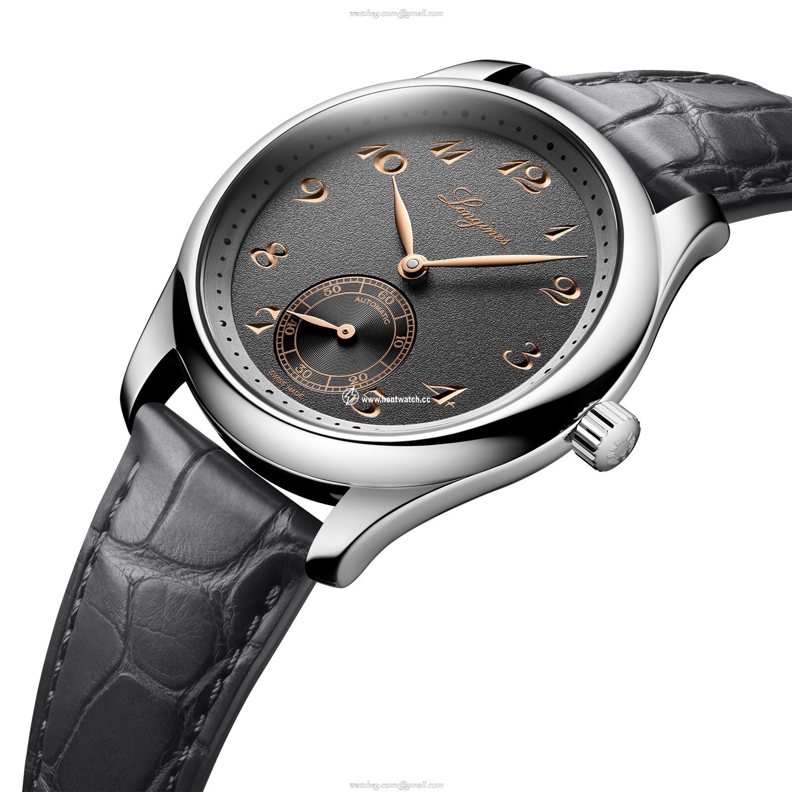 Longines Master Collection L28434632 Automatic Grey Watch - 38.5mm Stainless Steel - Image 2