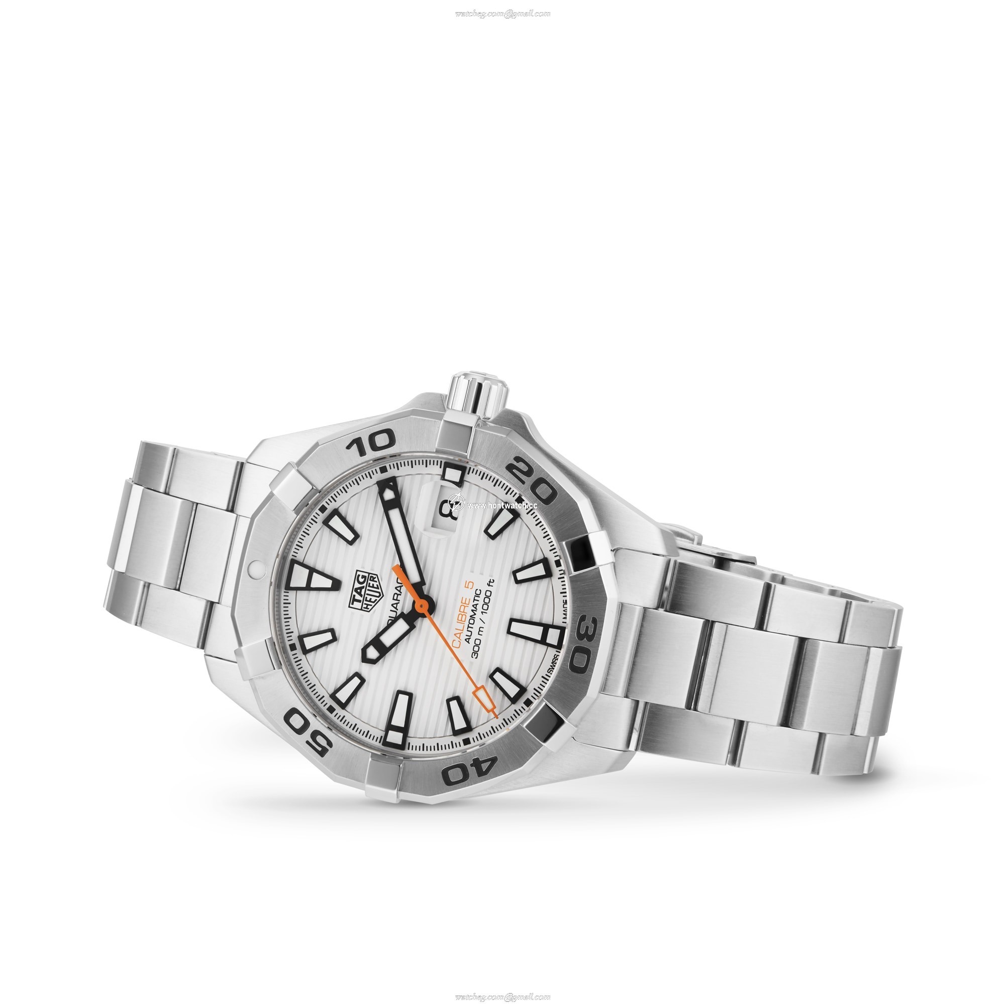 TAG Heuer Aquaracer WBD2111.BA0928 | 41mm Automatic | White Dial - Image 2