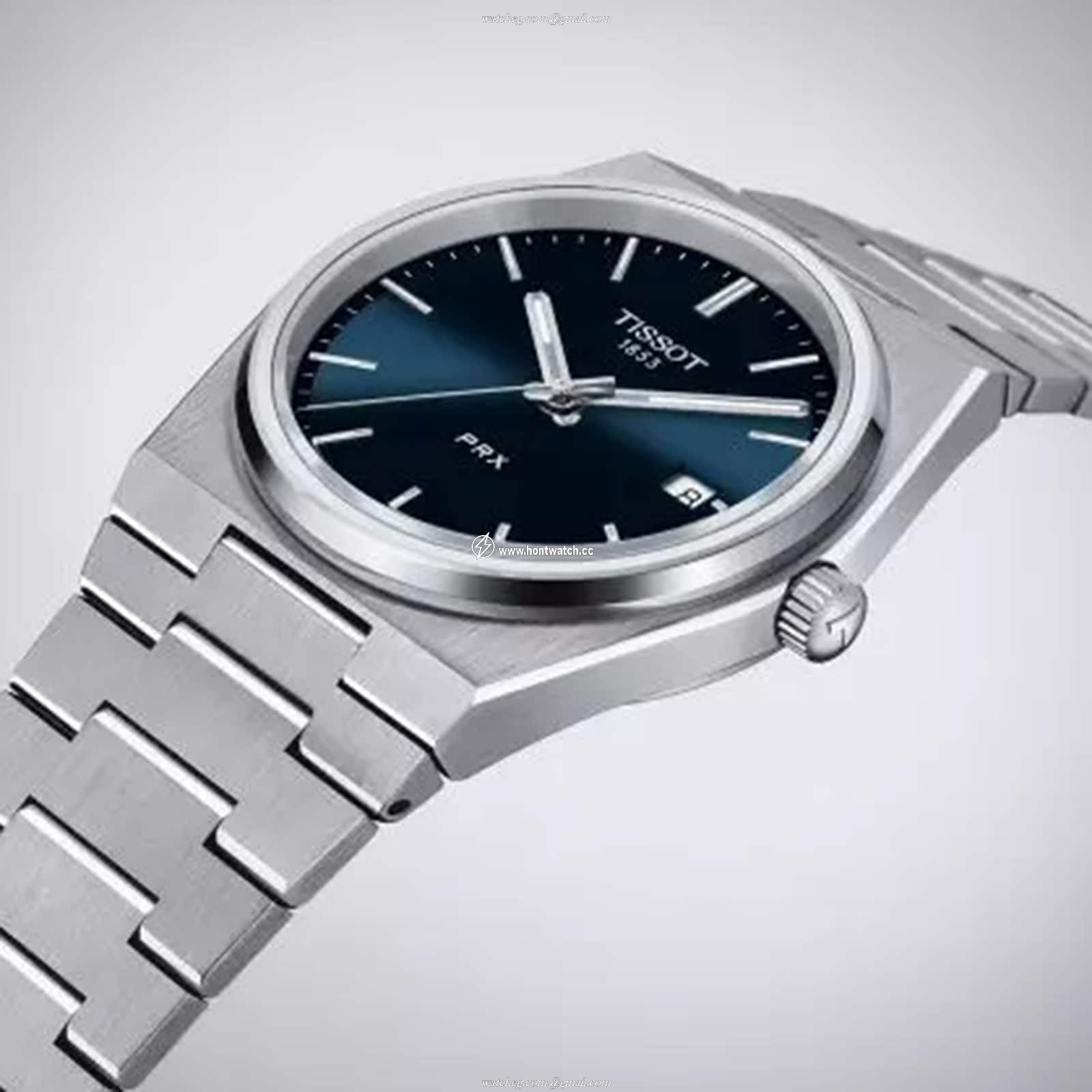Tissot T-Classic T1372101104100 | 35mm Blue Dial | Stainless Steel Quartz Watch - Image 2