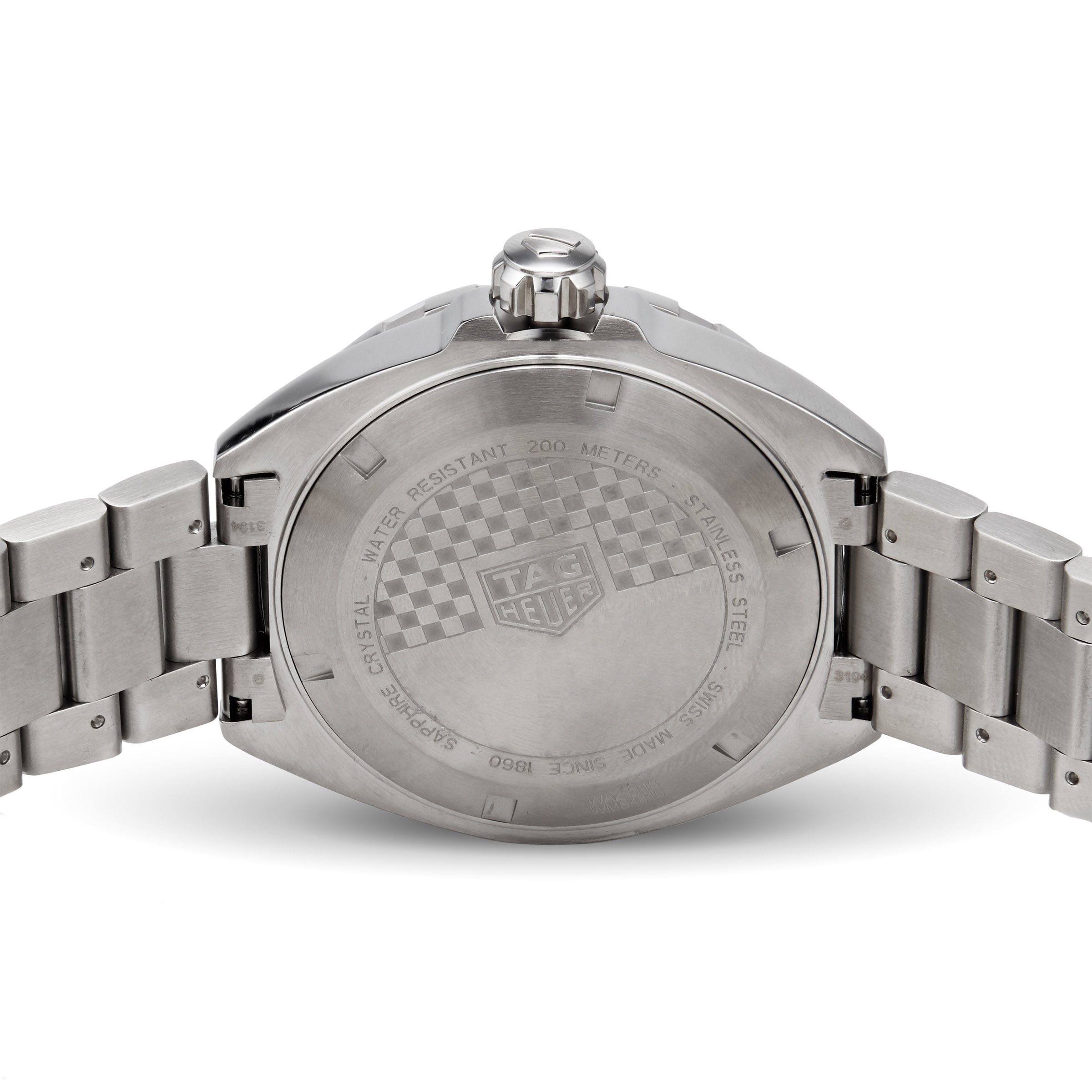 TAG Heuer Formula 1 WAZ1118 Quartz Watch - 41mm Blue Dial - Stainless Steel - Image 4