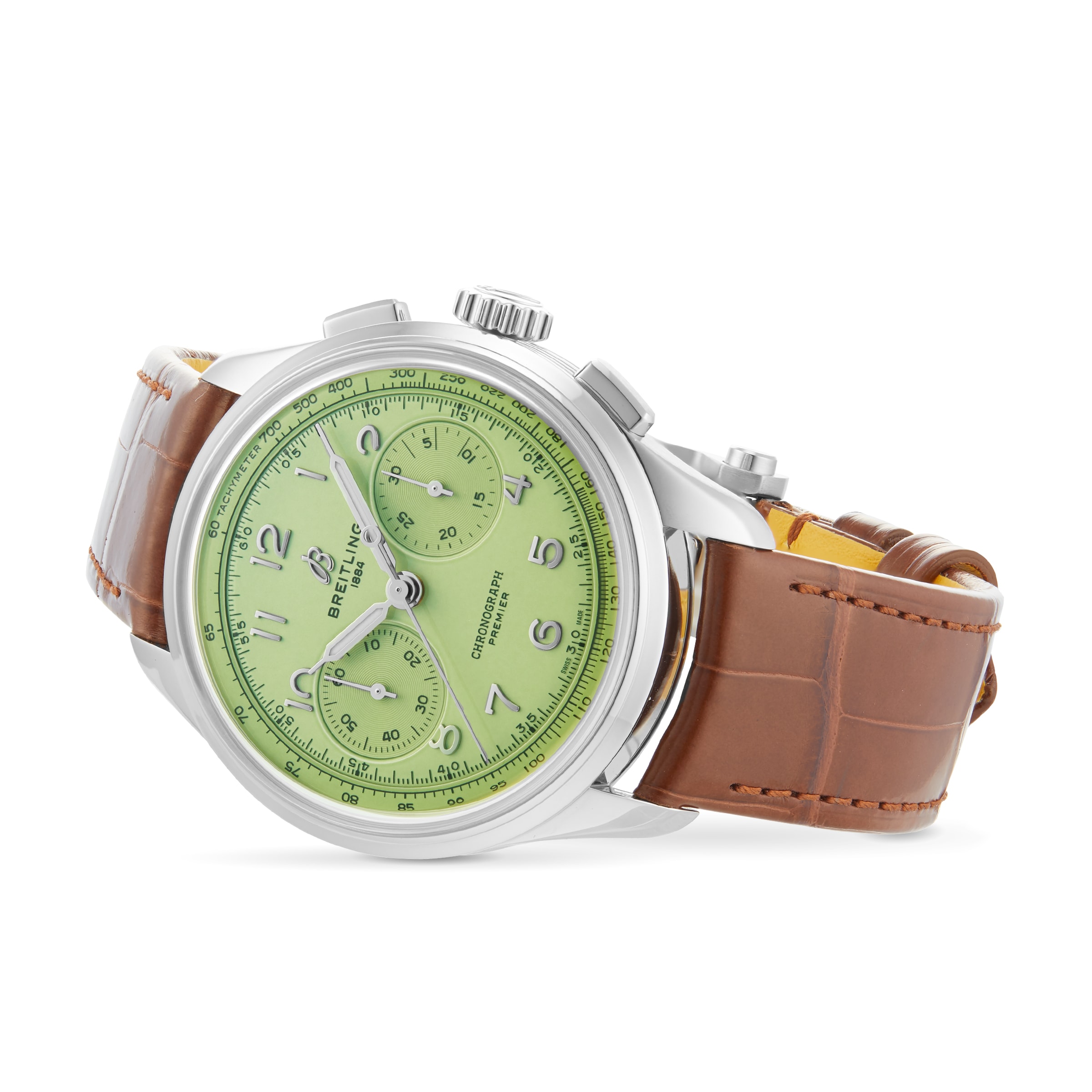 Breitling Premier AB0930D31L1P1 | 40mm Stainless Steel | Pistachio Dial - Image 4