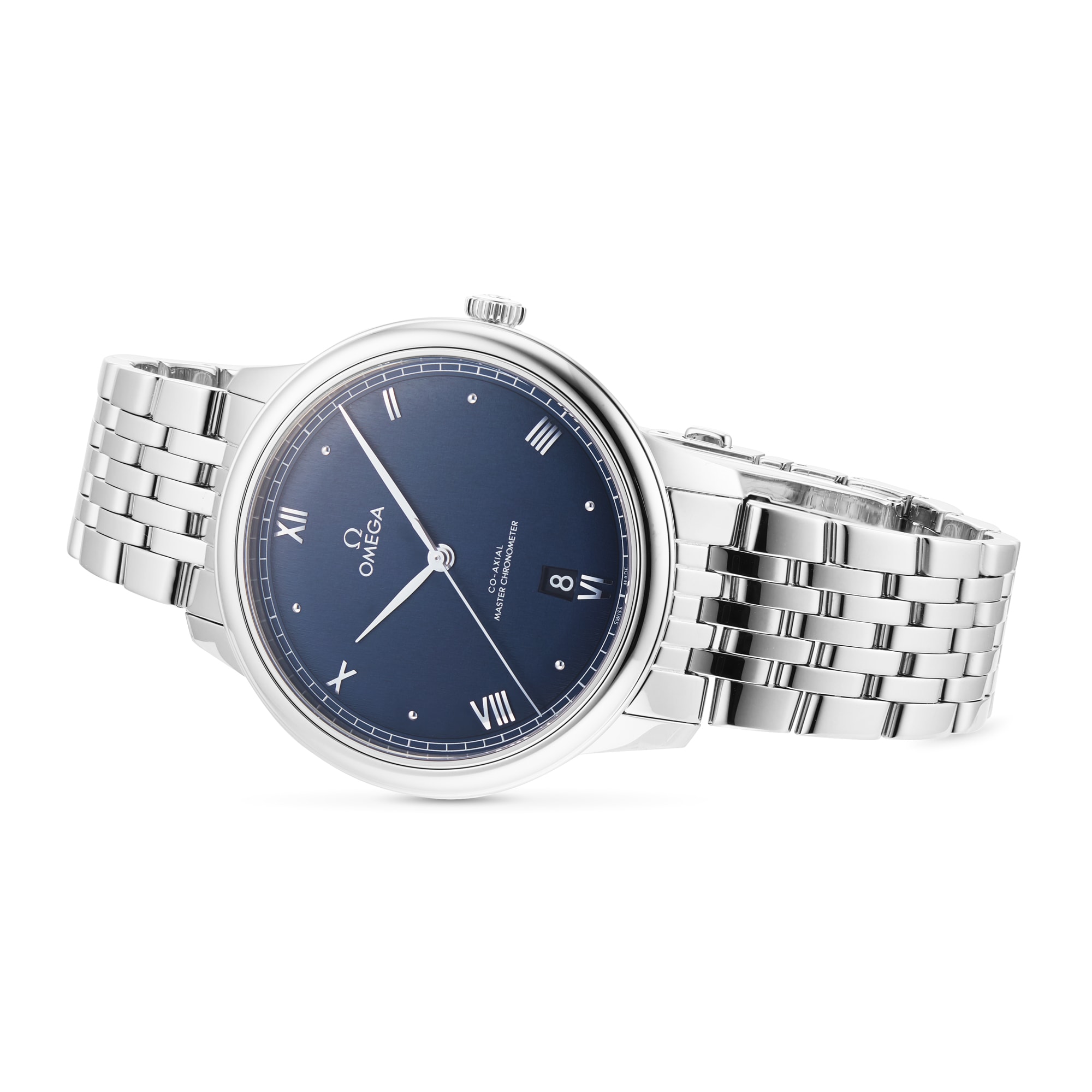 Omega De Ville Prestige Automatic Blue Dial 40mm Stainless Steel Watch - Image 3