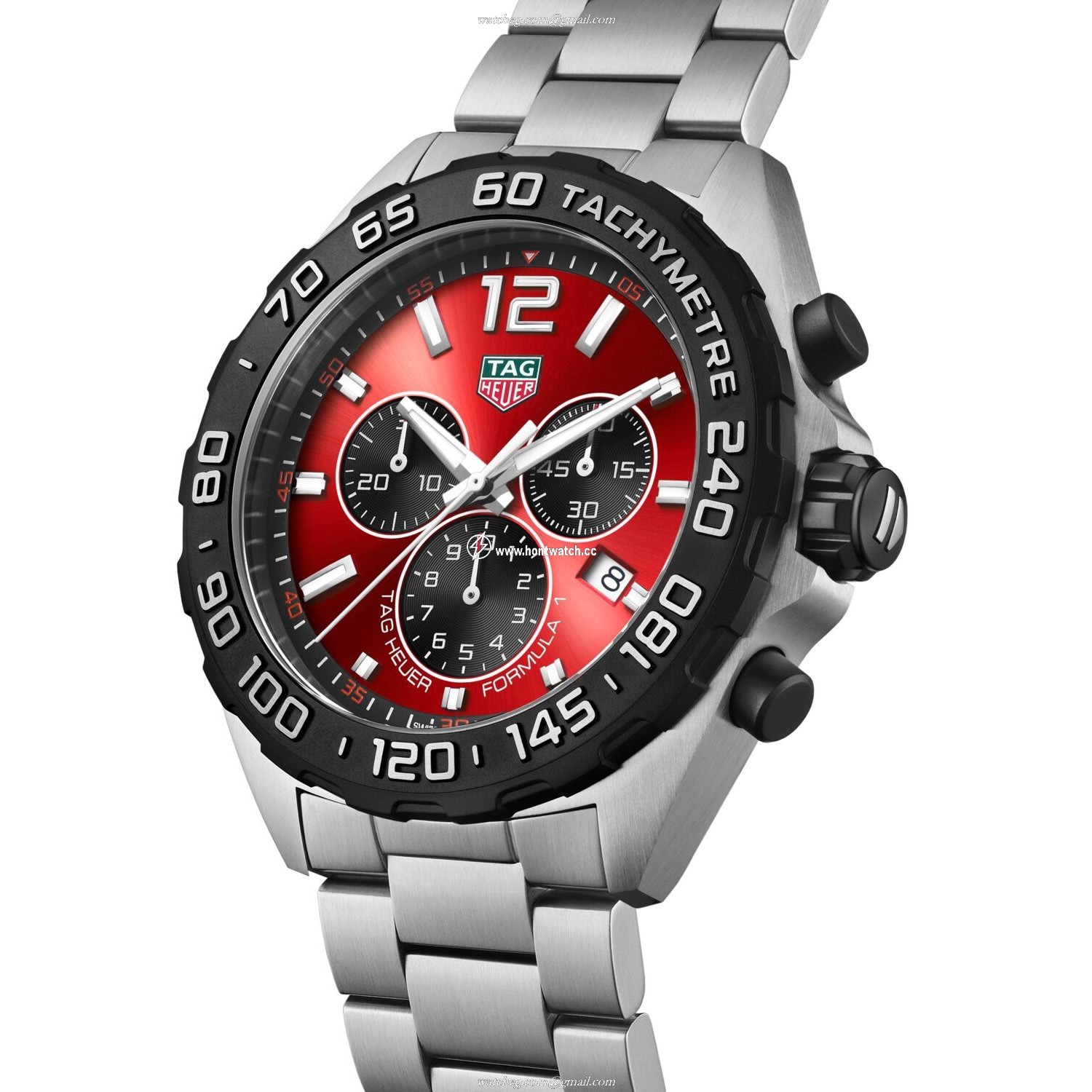 TAG Heuer Formula 1 CAZ101AN.BA0842 - 43mm Red Dial Quartz Watch - Image 2