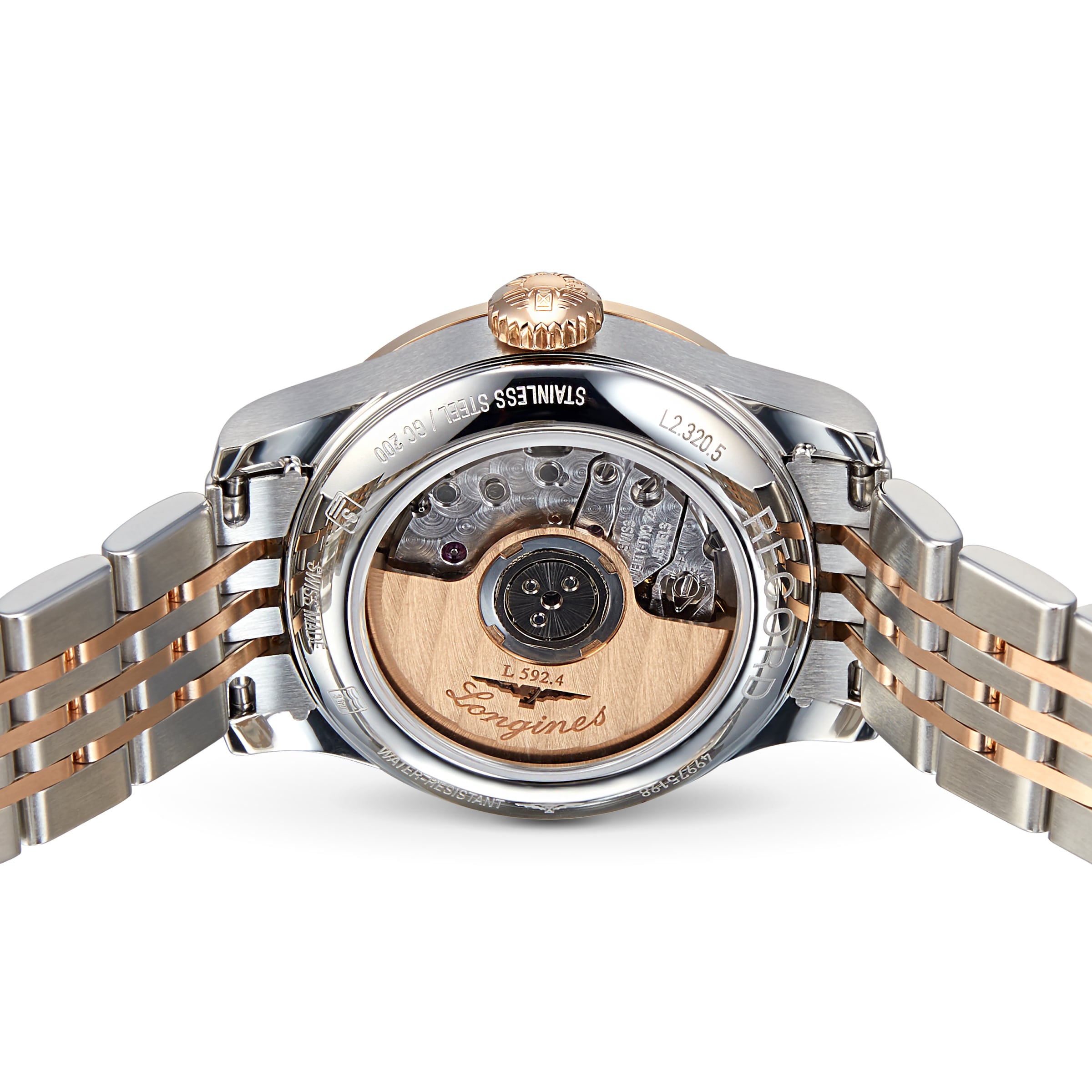 Longines Record L23205727 | 26mm Automatic Silver Dial | Stainless Steel - Image 4