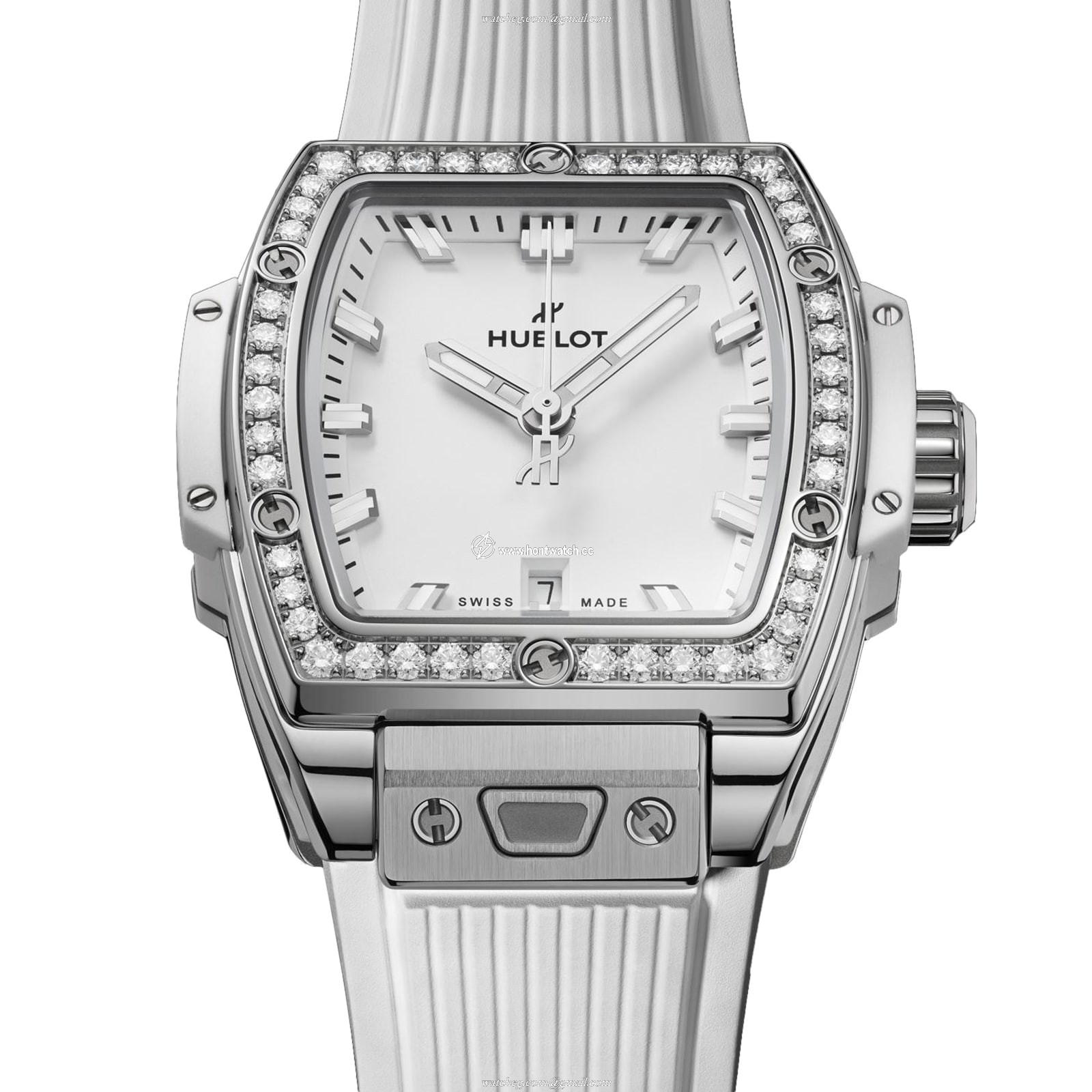Hublot Spirit Of Big Bang 32mm Stainless Steel Automatic White Dial Watch - Image 2