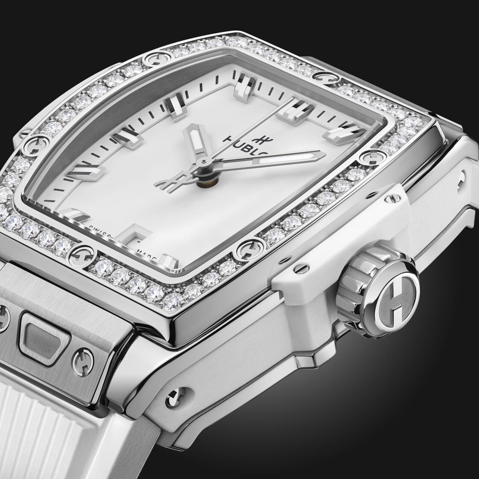 Hublot Spirit Of Big Bang 32mm Stainless Steel Automatic White Dial Watch - Image 3