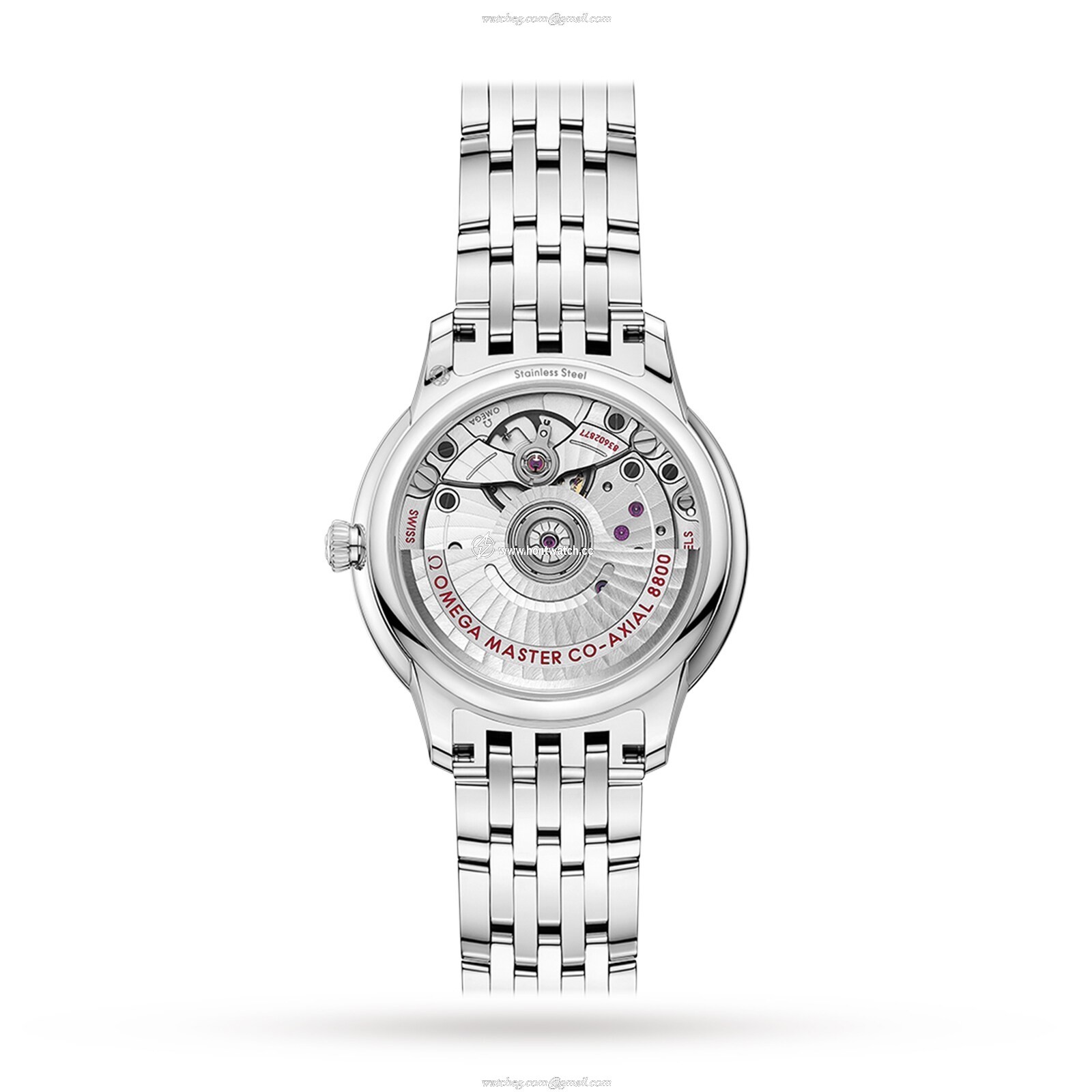 Omega De Ville Prestige 34mm Automatic Silver Dial Stainless Steel Watch - Image 2