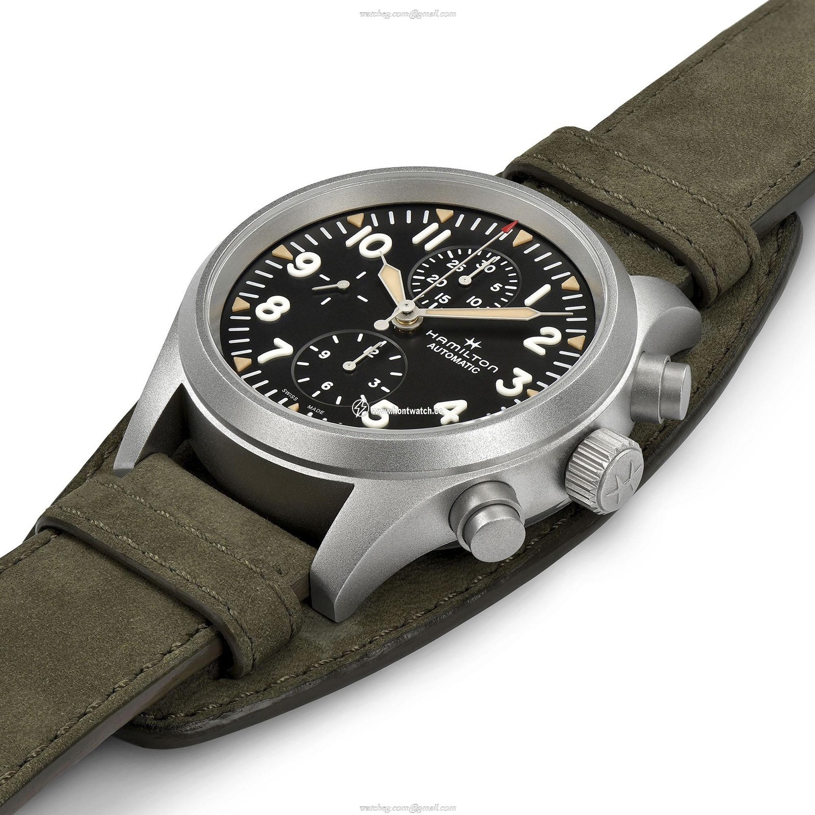 Hamilton Khaki Field H71706830 Automatic Black - 44mm Stainless Steel - Image 2