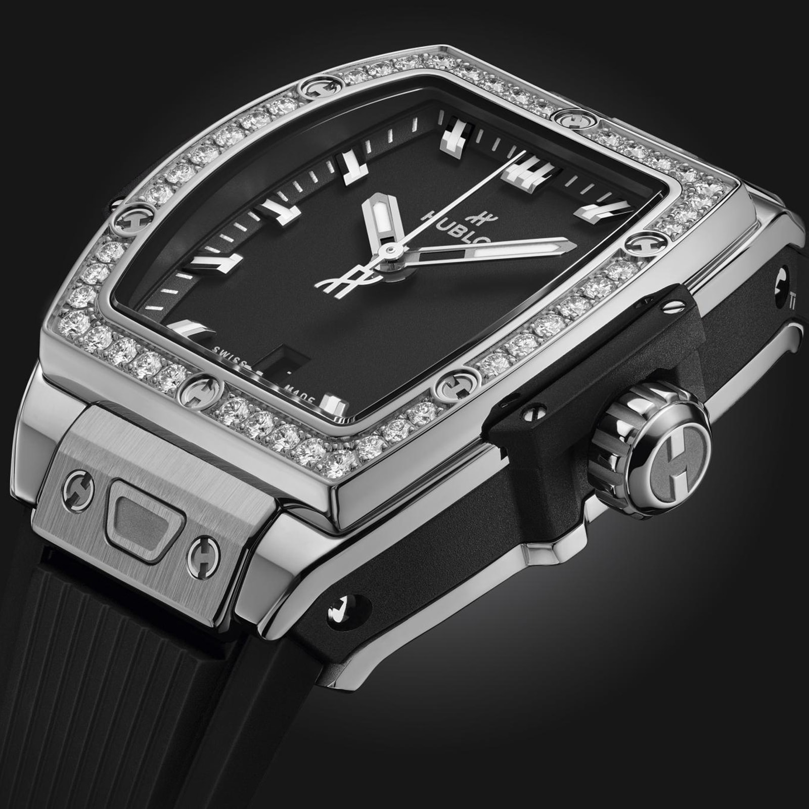 Hublot Spirit Of Big Bang 32mm Automatic - Black Dial Stainless Steel - Image 3