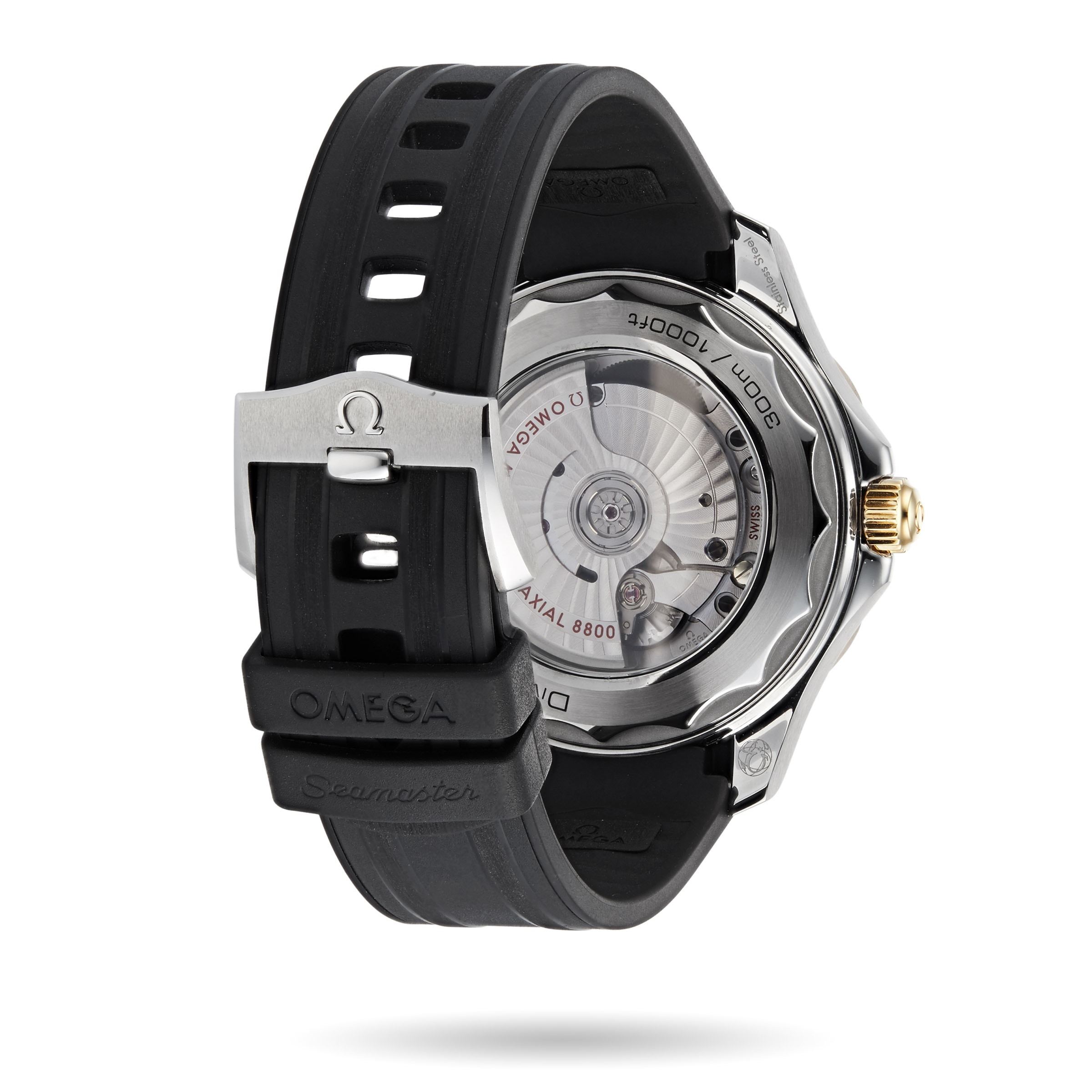 Omega Seamaster Diver 300M 42mm Automatic Black Dial Replica Watch - Image 3