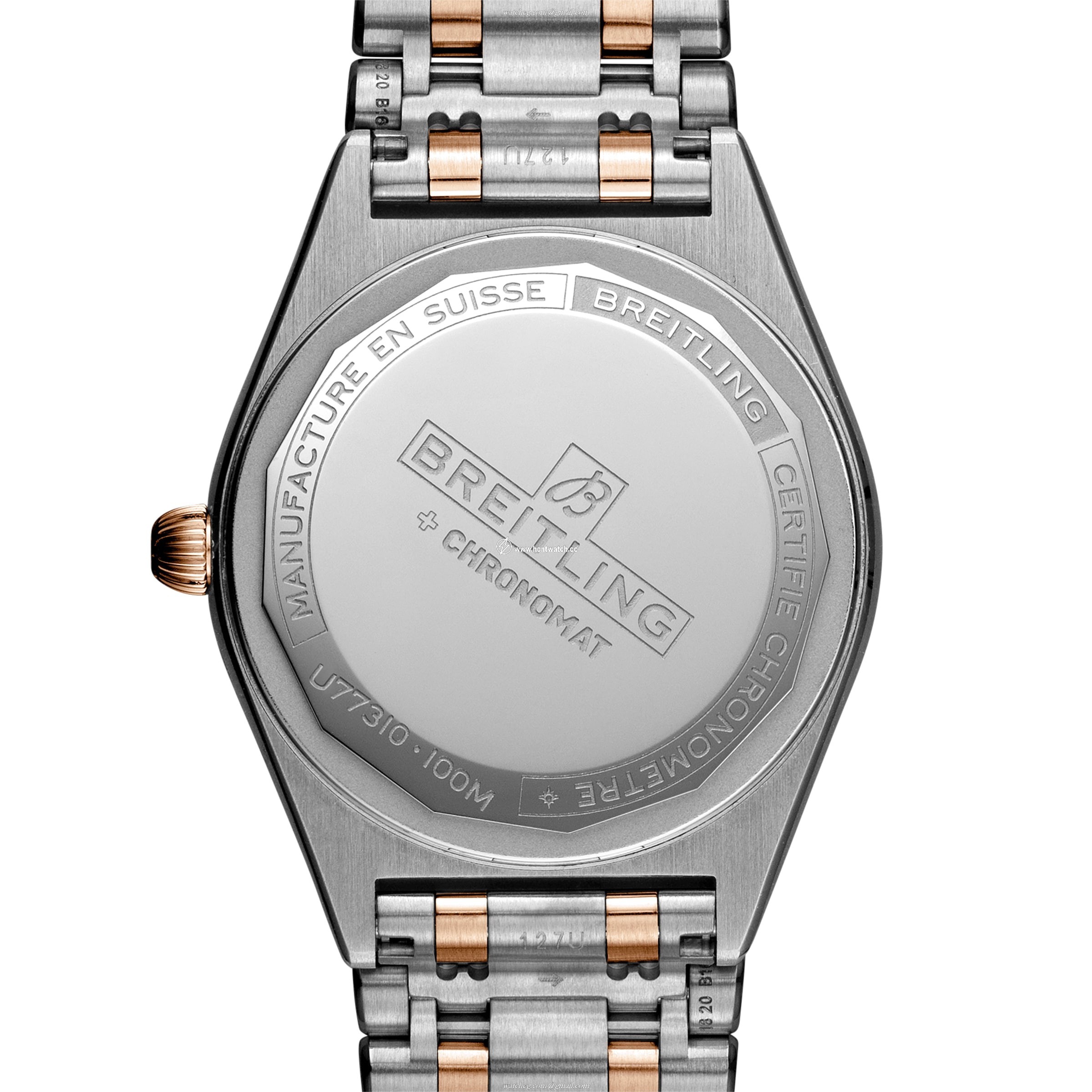 Breitling Chronomat 32mm Silver Dial | Stainless Steel & Rose Gold | Quartz - Image 2