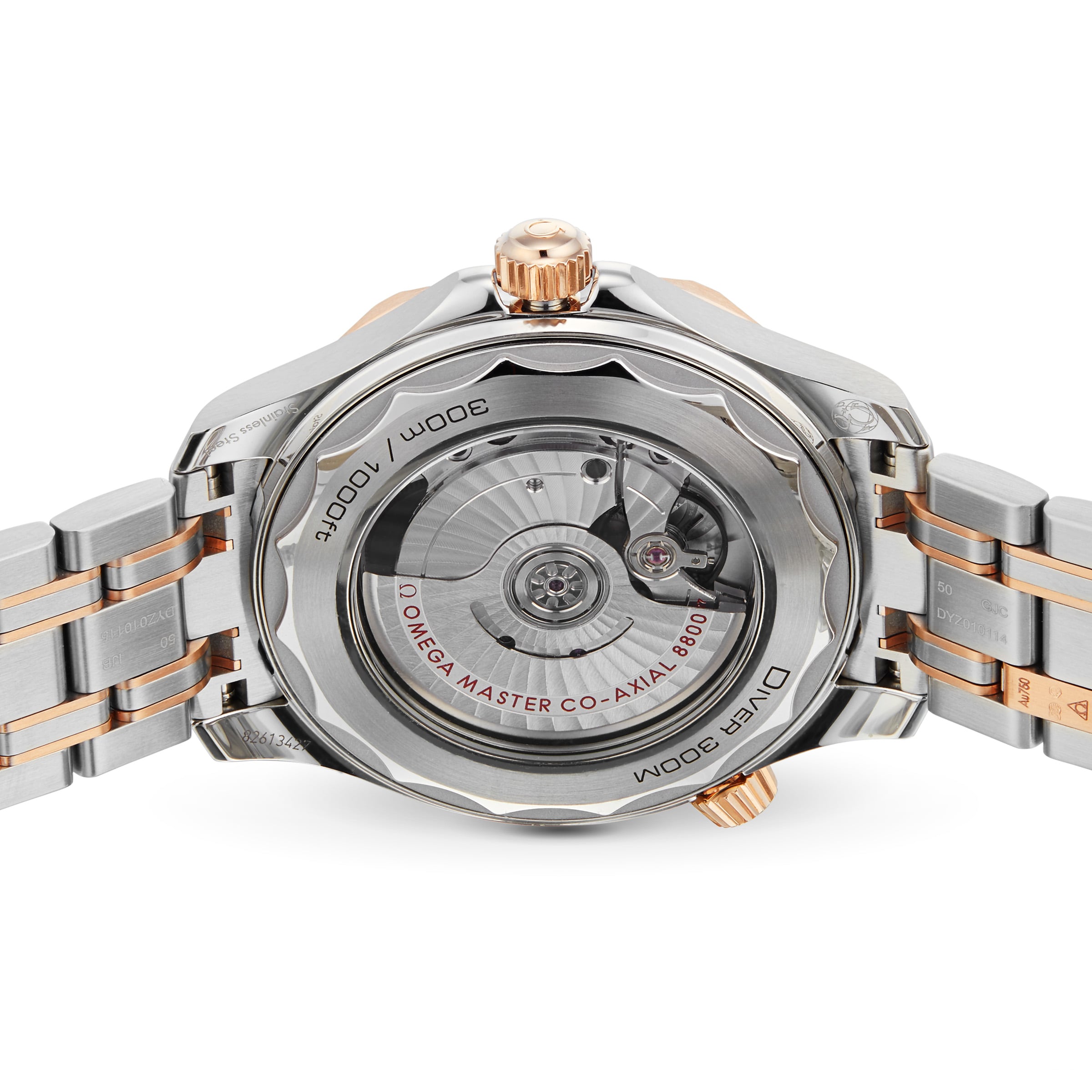 Omega Seamaster Diver 300M 42mm Automatic Black Dial Steel Replica Watch - Image 4