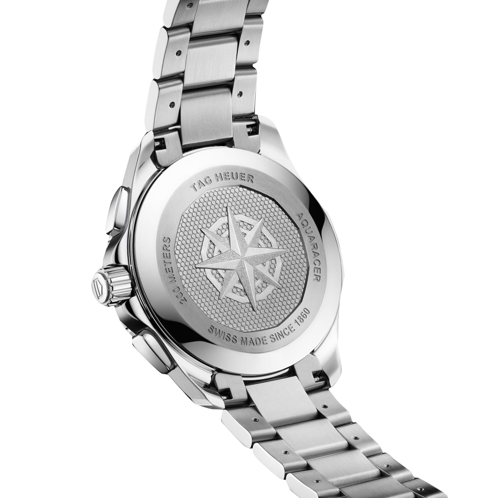 TAG Heuer Aquaracer CBP1113 Quartz Blue Dial 40mm Stainless Steel Watch - Image 4
