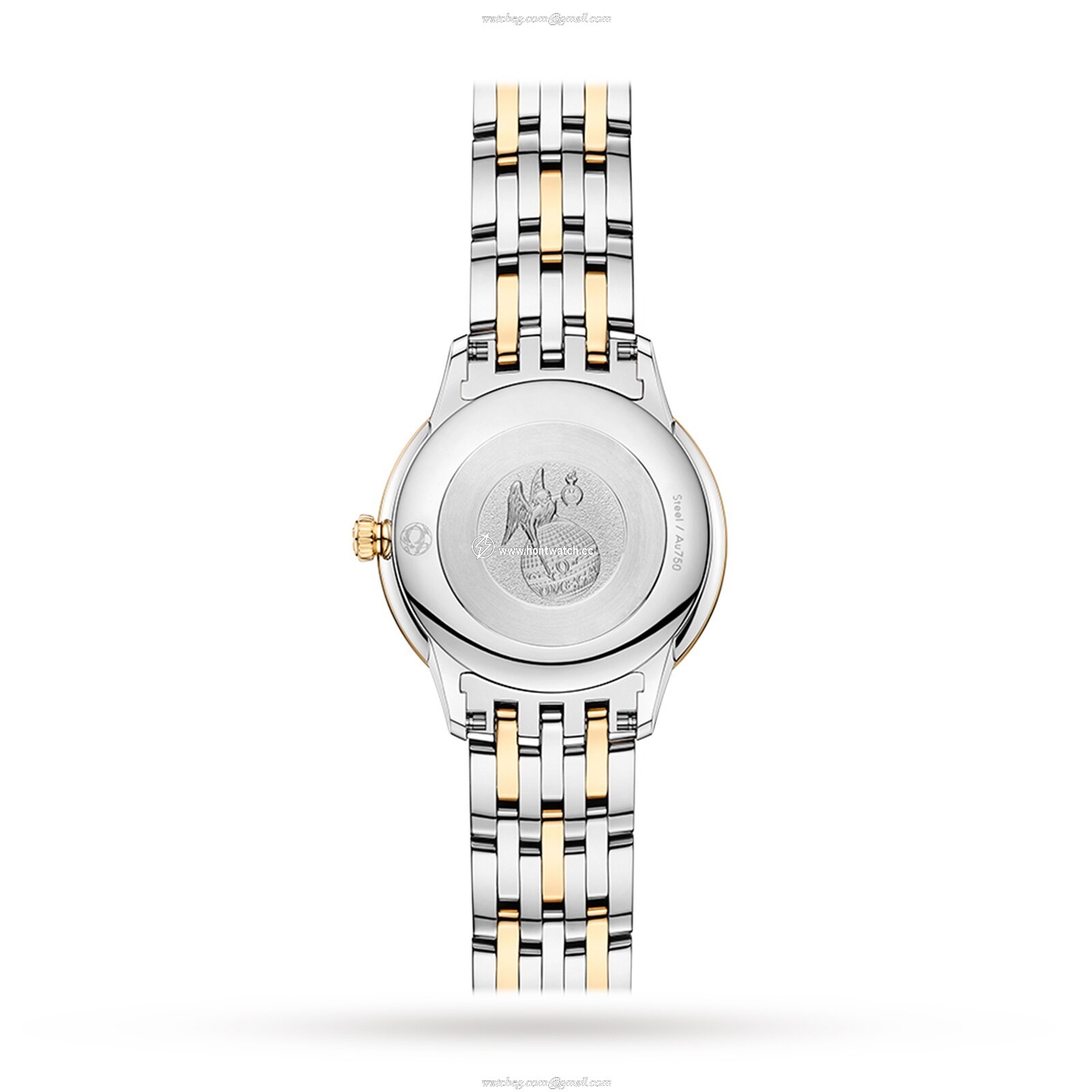 Omega De Ville Prestige 27.5mm - Stainless Steel & Gold - Quartz - Mother of Pearl - Image 2