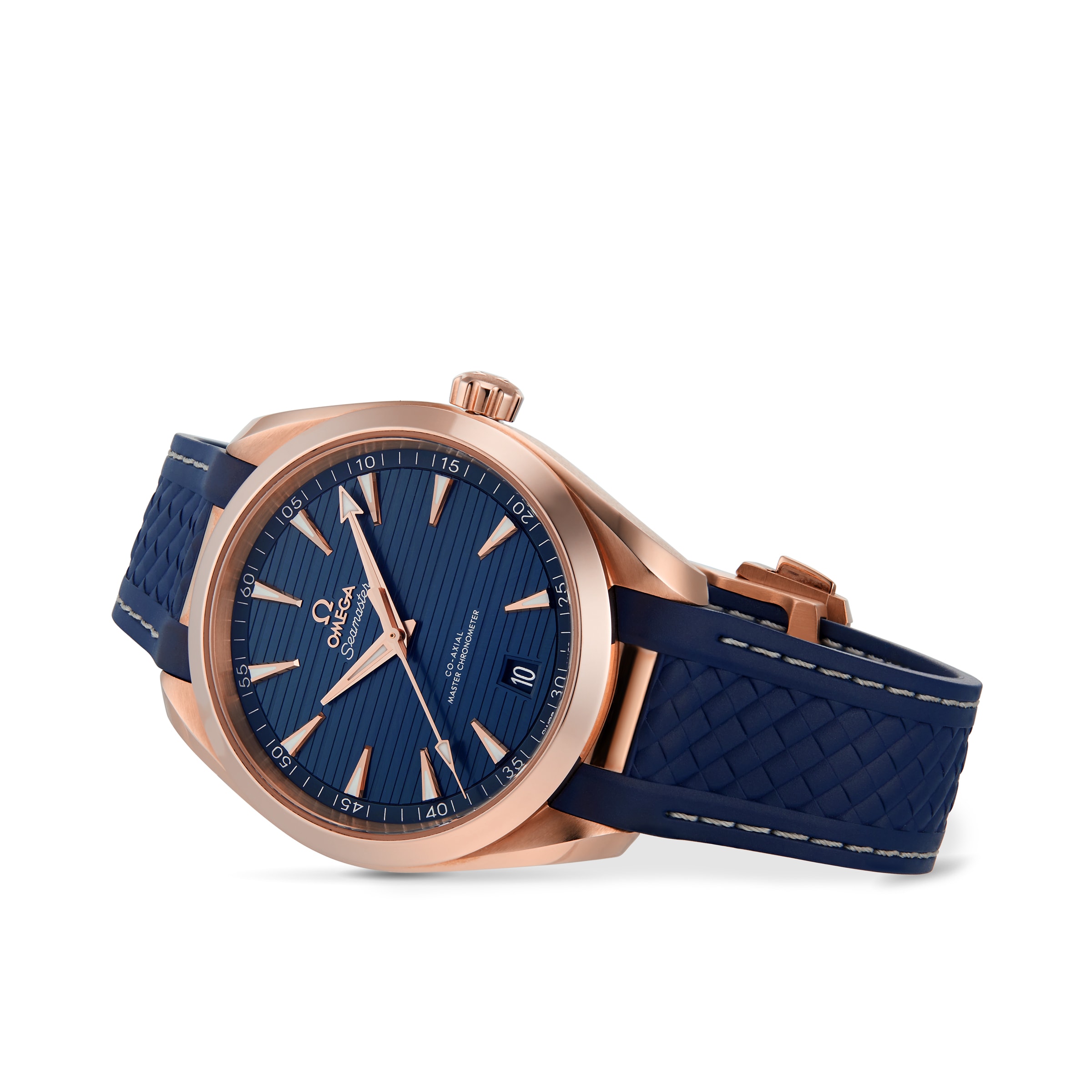 Omega Seamaster Aqua Terra 41mm Blue Dial | 18ct Rose Gold | Automatic - Image 3