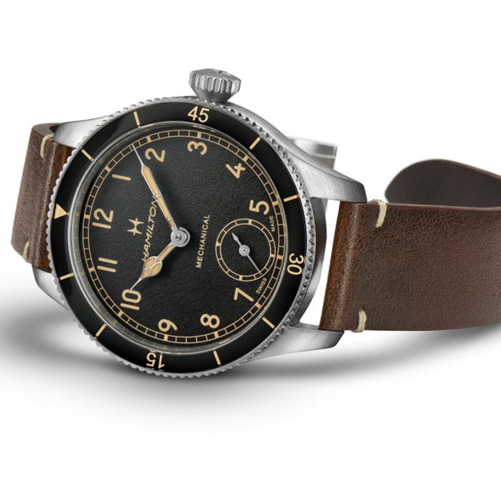 Hamilton Khaki Aviation H76719530 | 43mm Black Dial | Mechanical Watch - Image 3