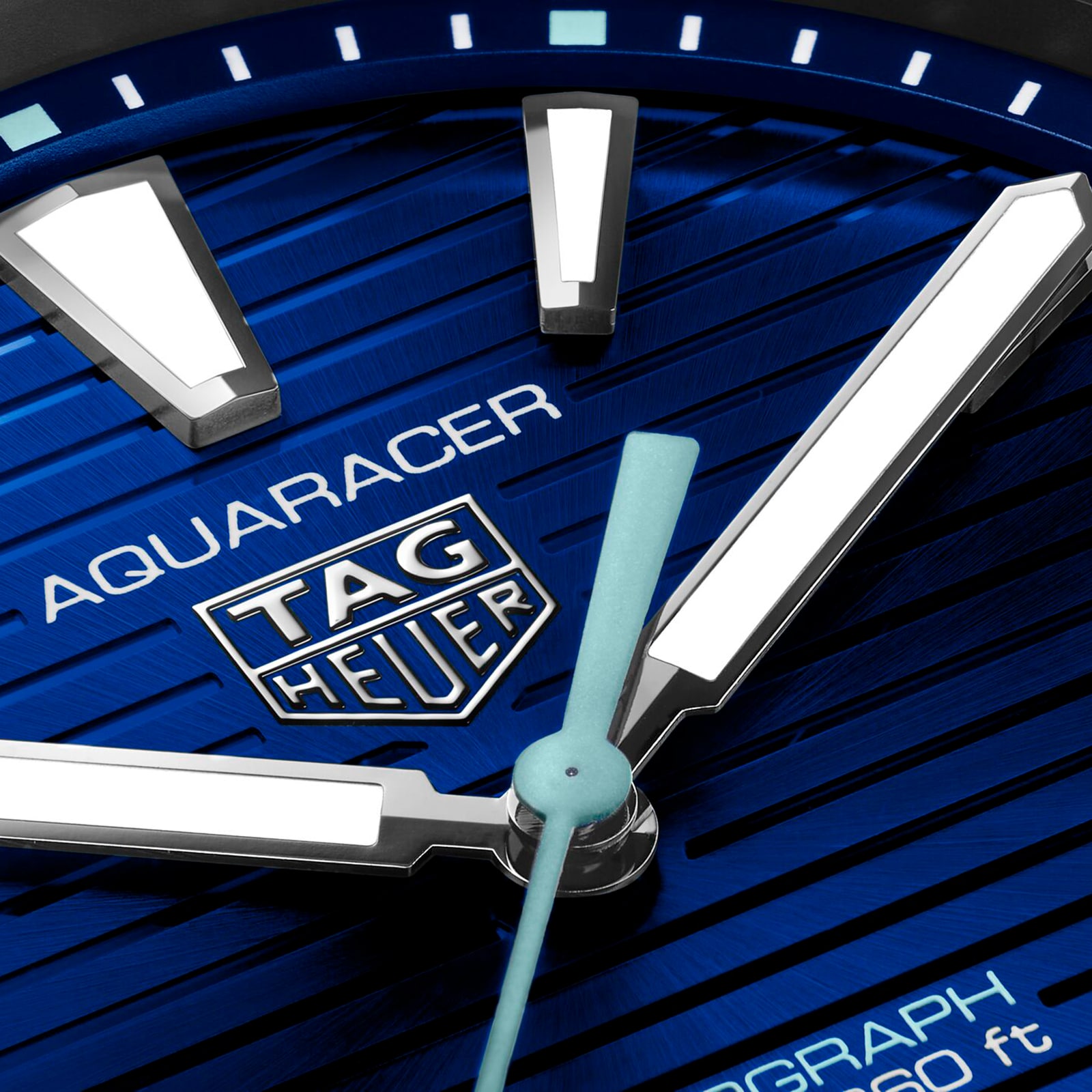 TAG Heuer Aquaracer Solar Blue Watch - 40mm Stainless Steel | 200M Water Resistant - Image 3