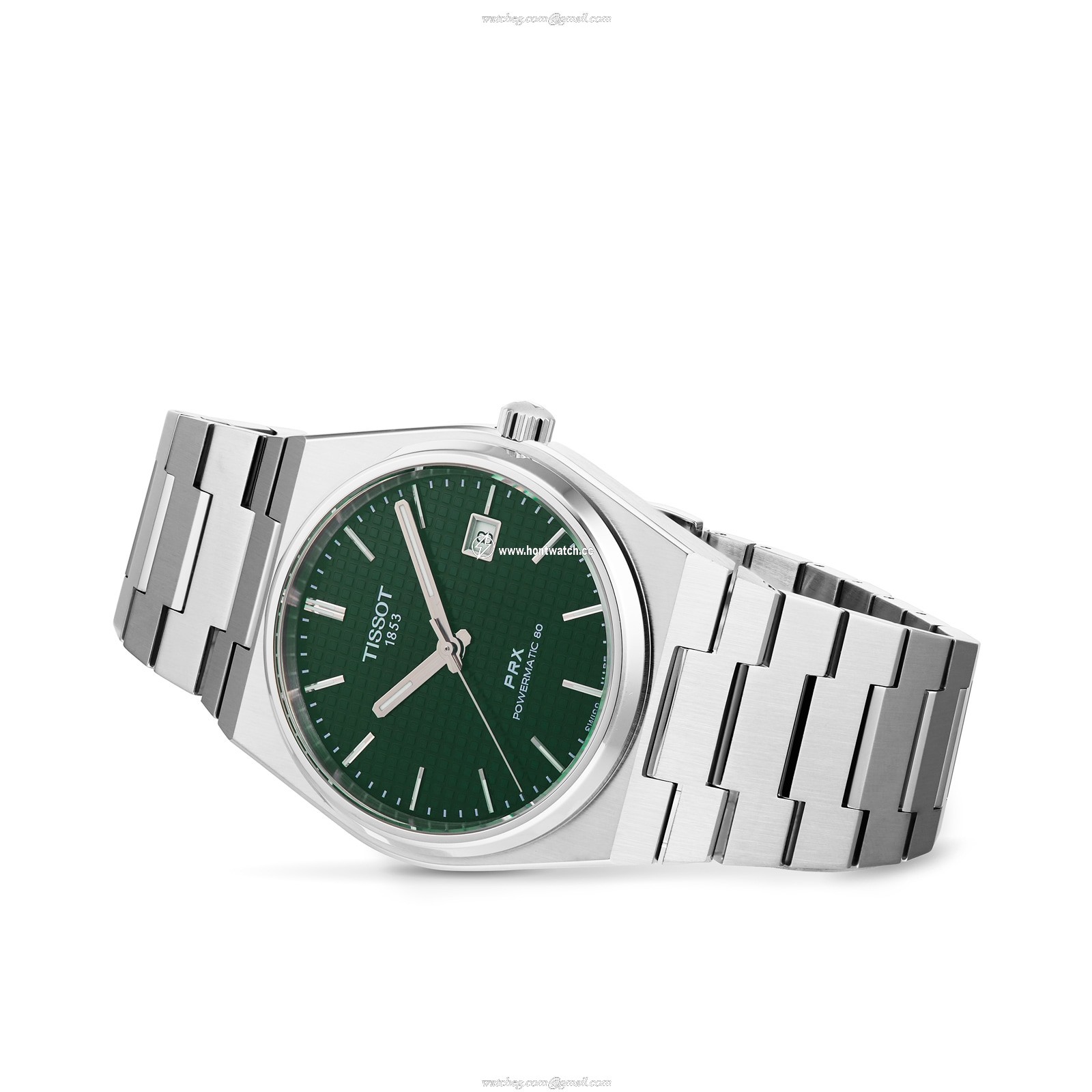 Tissot T-Classic Automatic Green Watch - 40mm Stainless Steel - 100M Water Resistant - Image 2