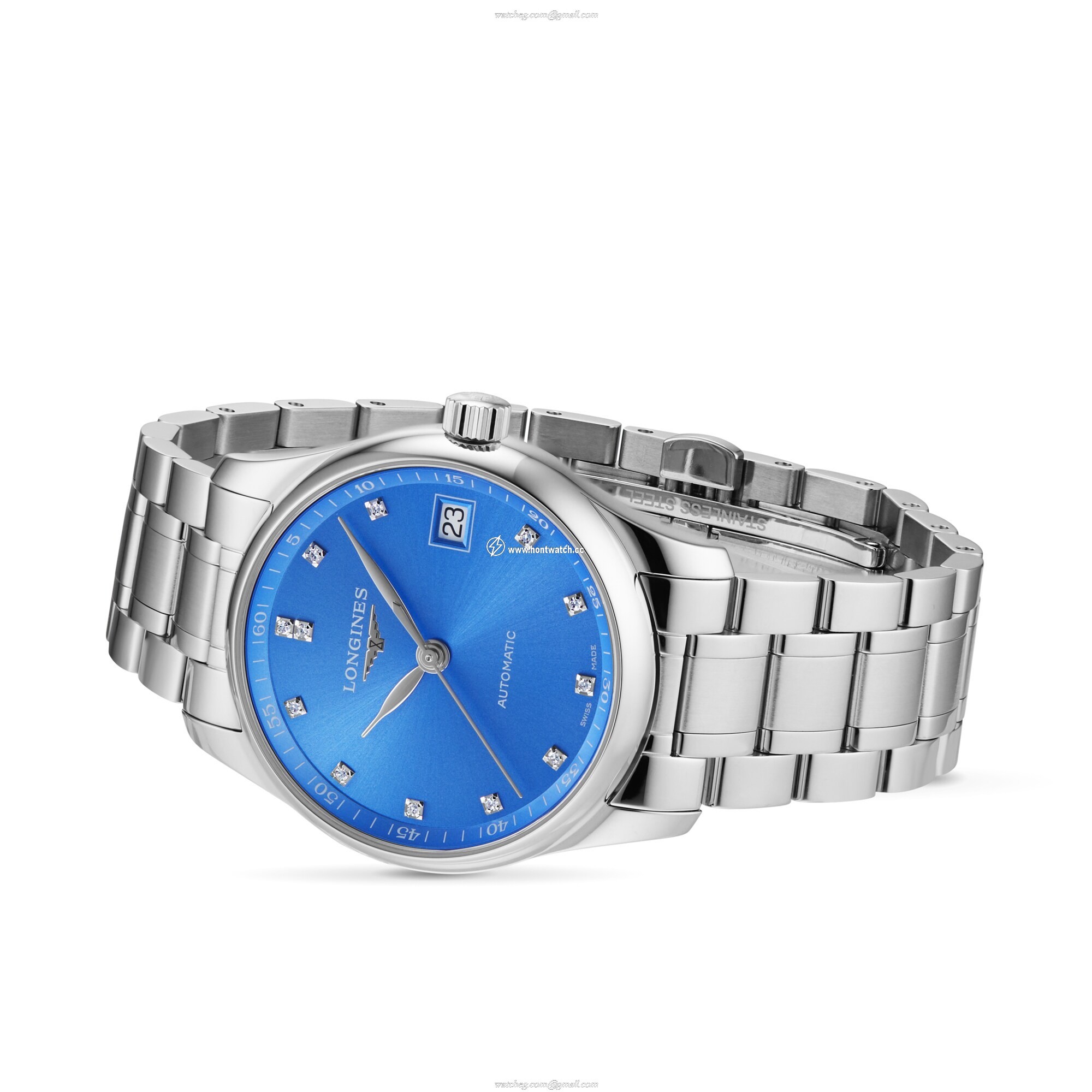 Longines Master Collection L23574986 - 34mm Blue Dial Automatic Watch - Image 2