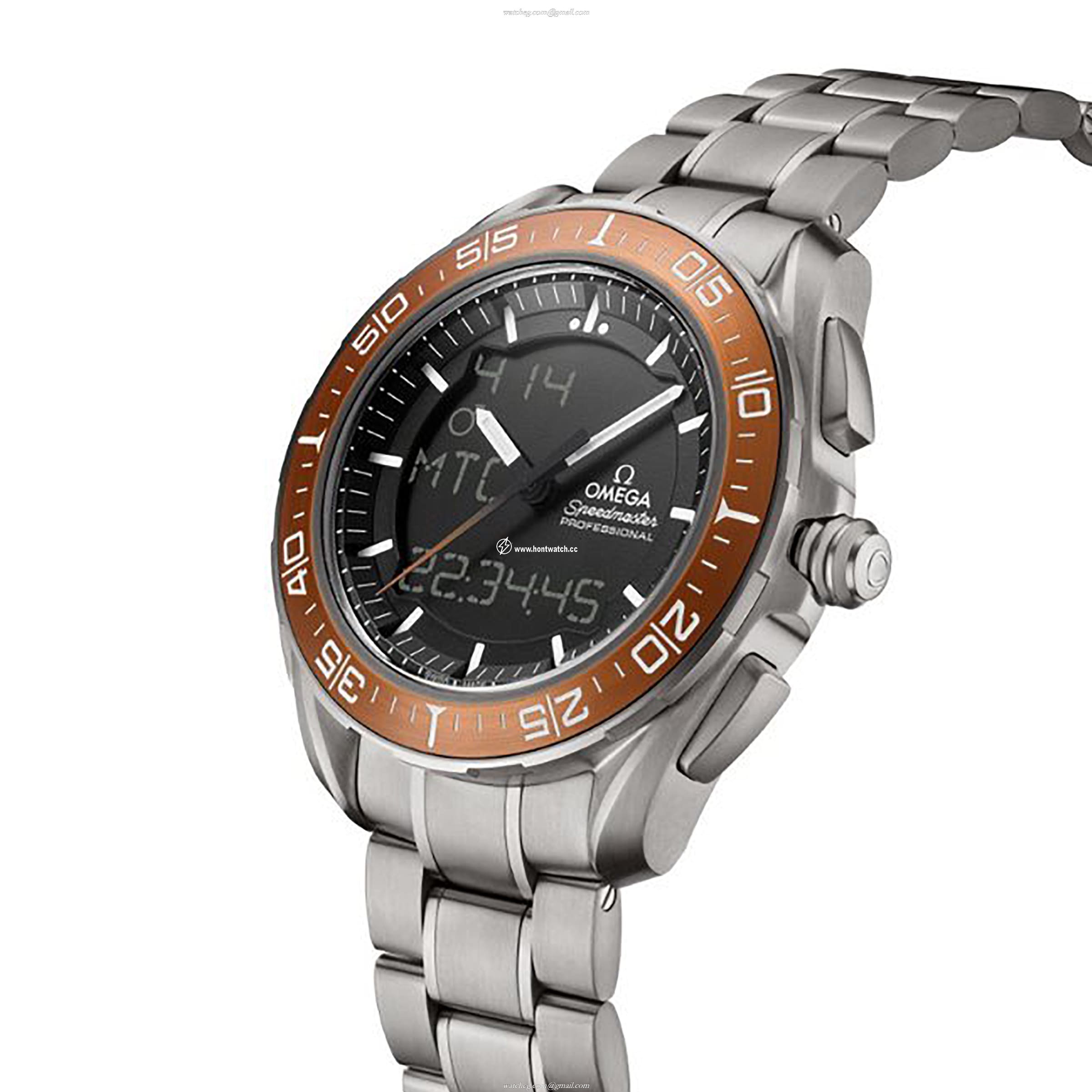 Omega Speedmaster X-33 Marstimer Titanium Quartz Watch - 45mm Black Dial - Image 2