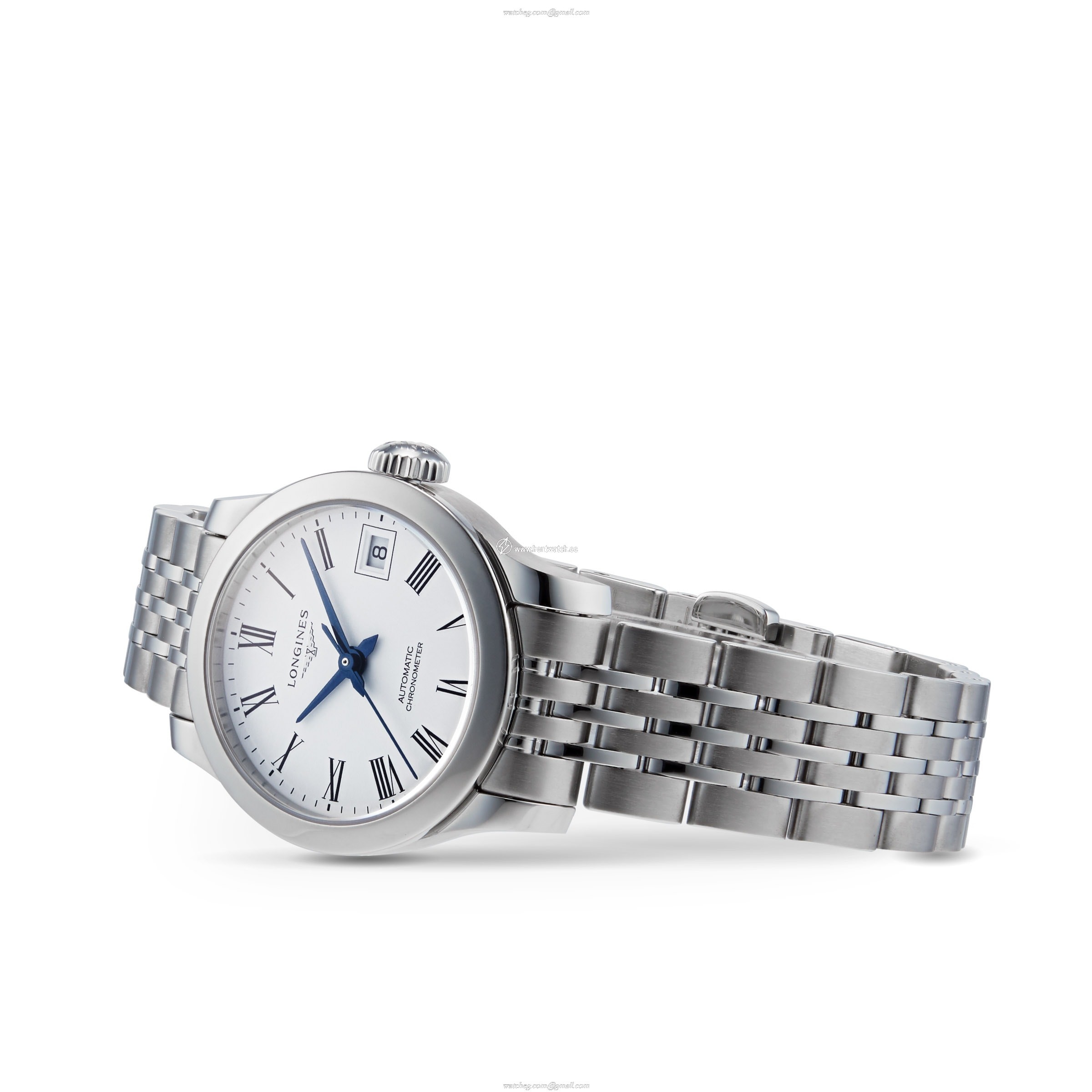 Longines Record L23204116 | 26mm White Dial | Automatic Watch - Image 2