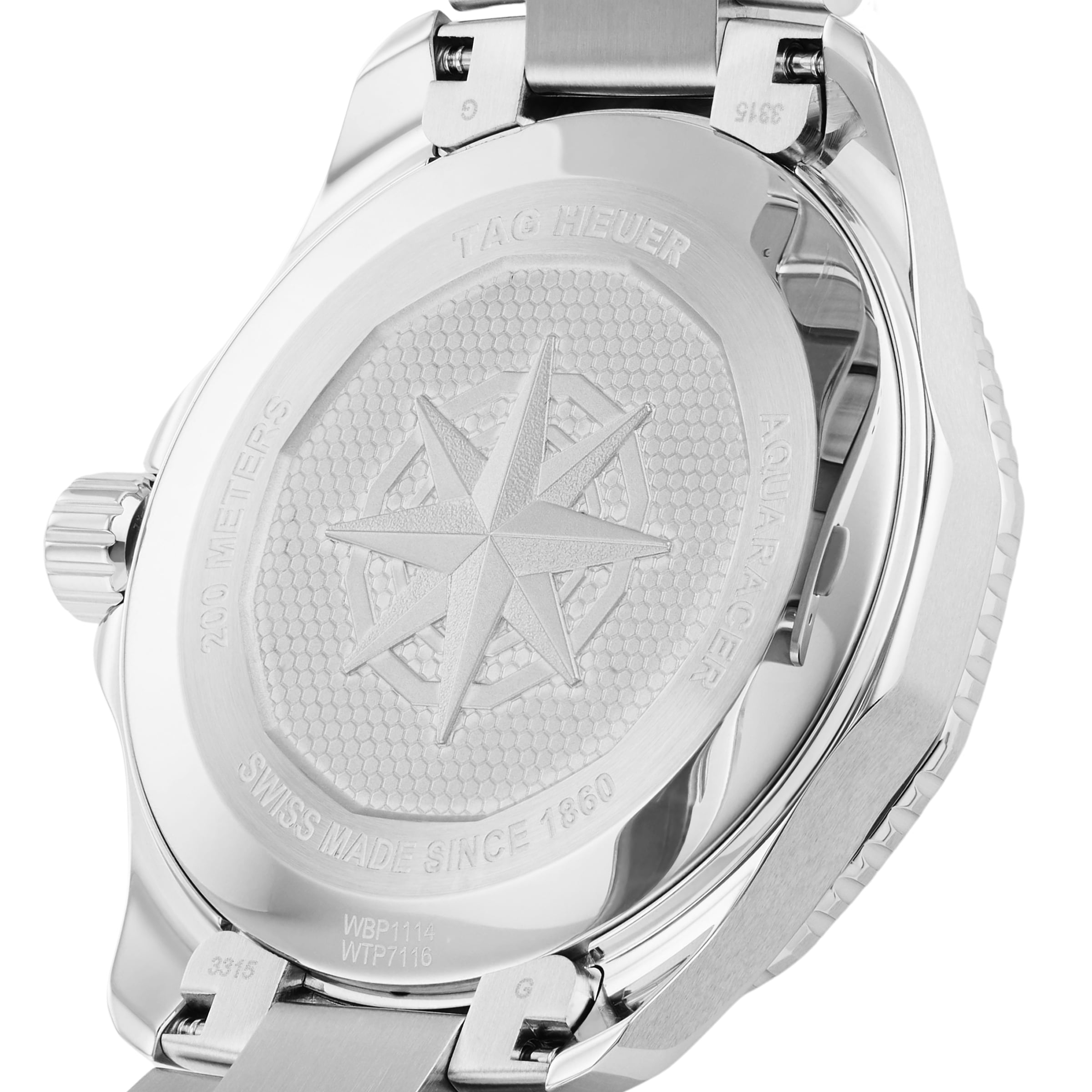 TAG Heuer Aquaracer WBP1114 Solar Black | 40mm Stainless Steel Watch - Image 4