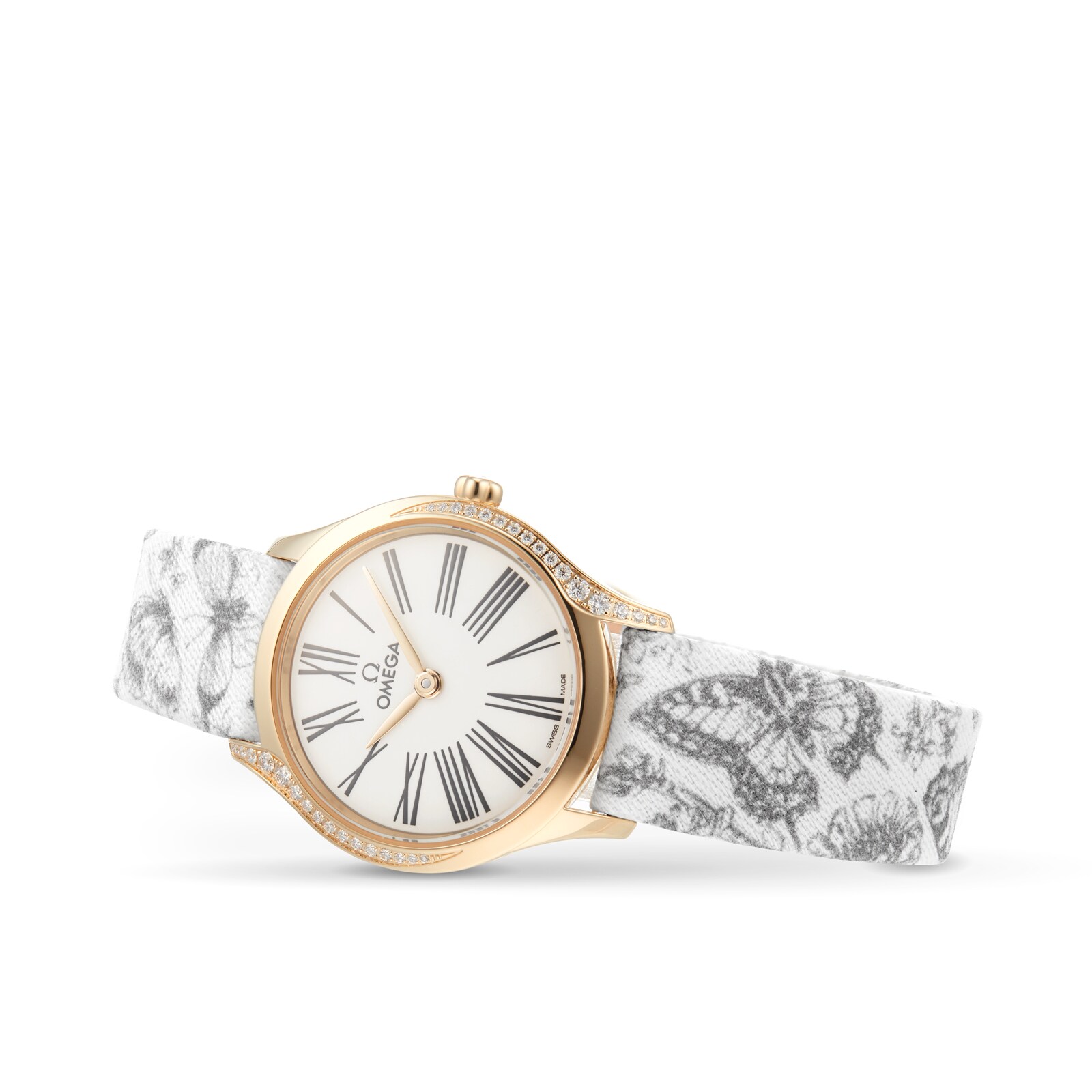 Omega De Ville Tresor 26mm 18ct Gold Quartz Watch - White Dial & Roman Numerals - Image 3