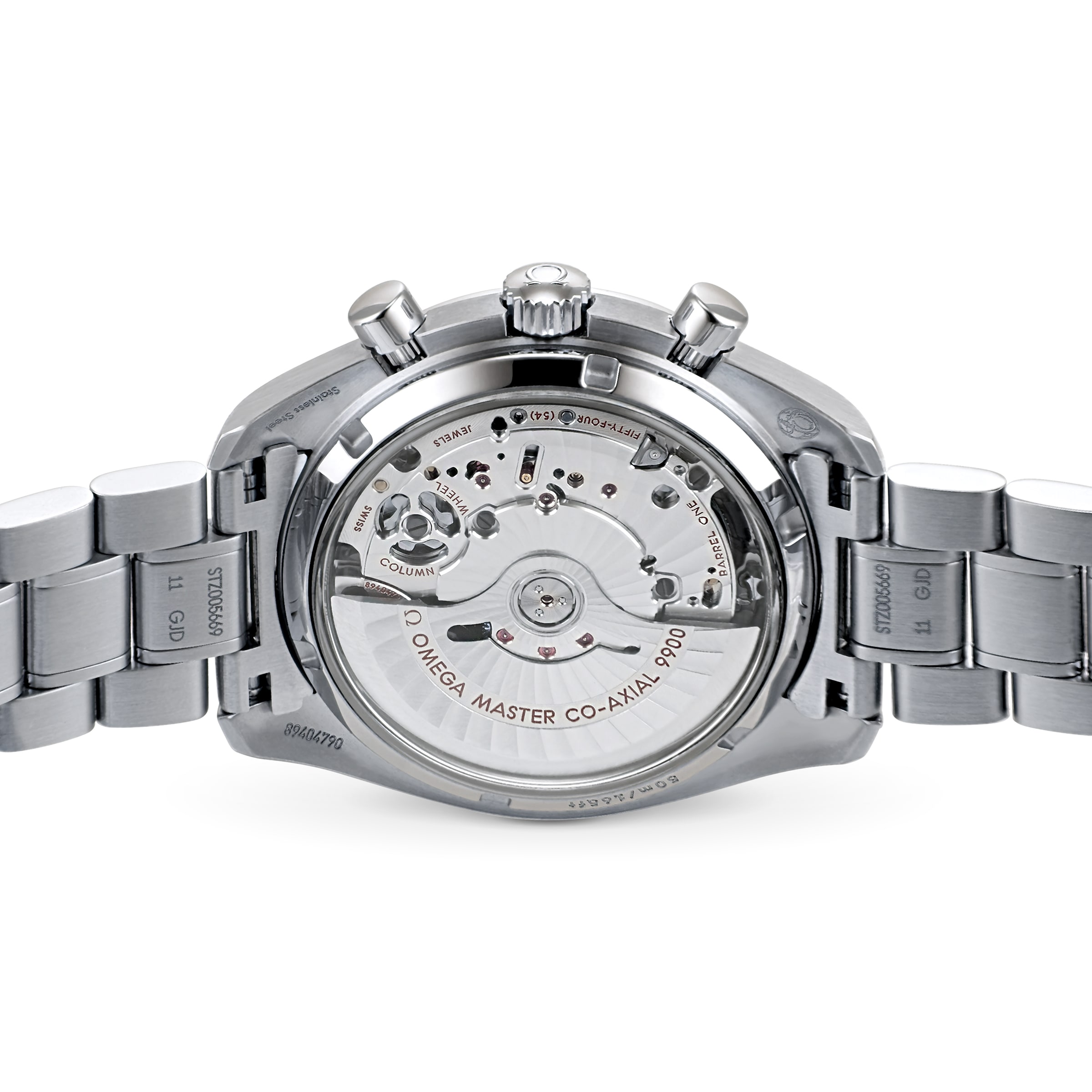 Omega Speedmaster Replica - 44mm Stainless Steel Automatic White Dial Watch - Image 4