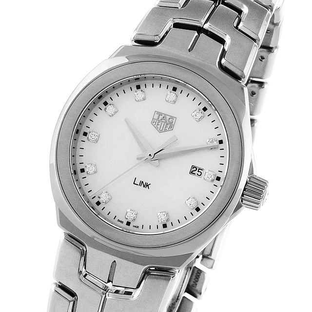 TAG Heuer Link WBC1312.BA0600 | 32mm Steel Quartz Watch | Mother of Pearl Dial - Image 3