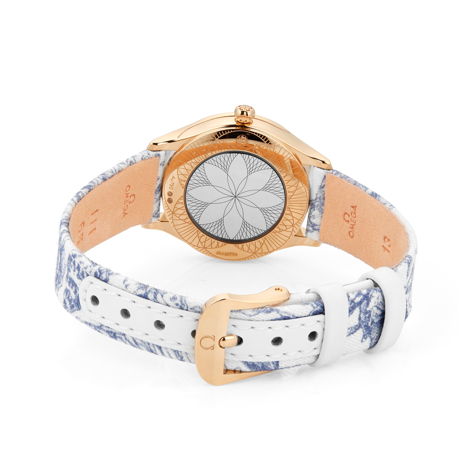 Omega De Ville 26mm 18ct Yellow Gold Quartz Watch - White Dial Roman Numerals - Image 4