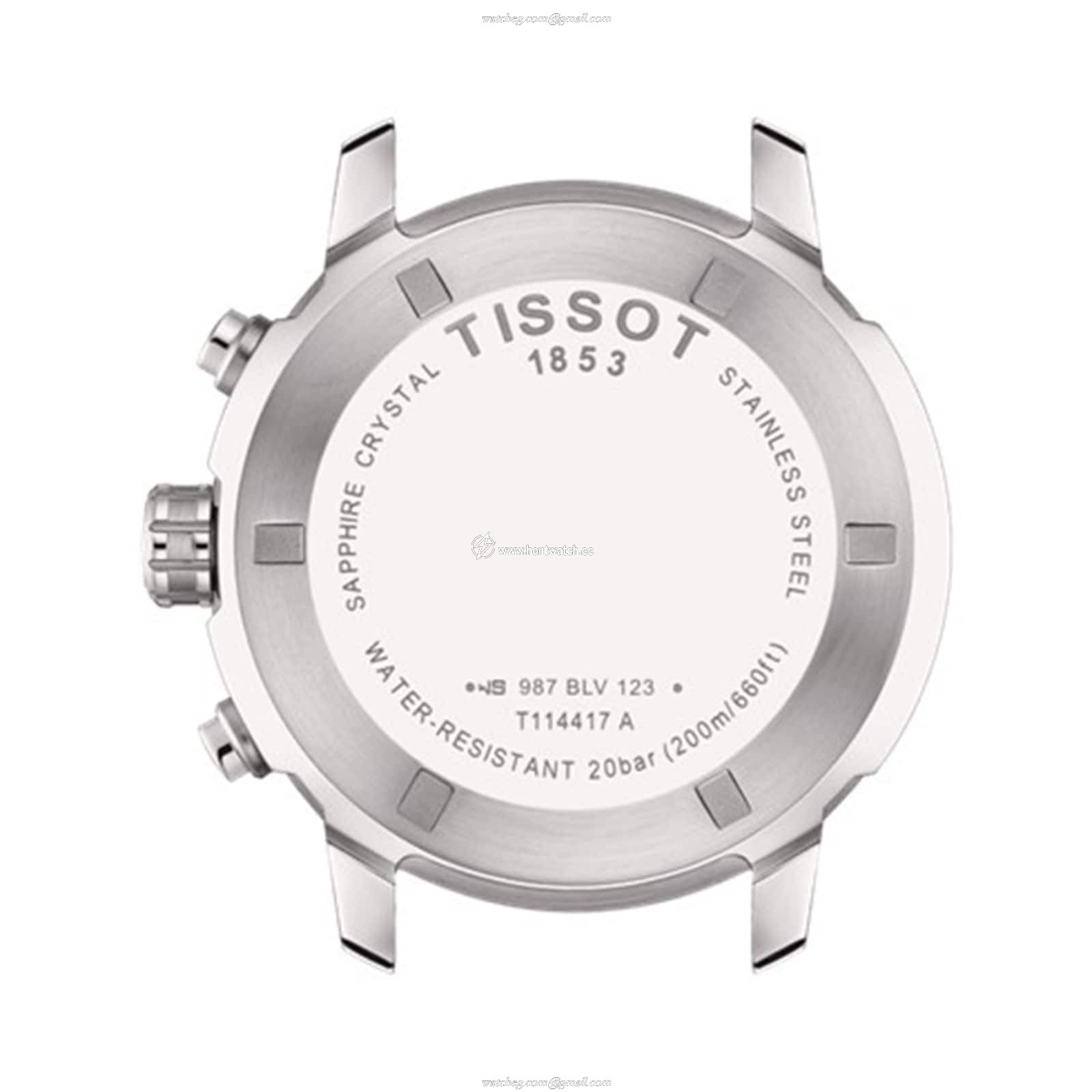 Tissot T-Sport PRC 200 Quartz Watch - 42mm Stainless Steel - Silver Dial - Image 2