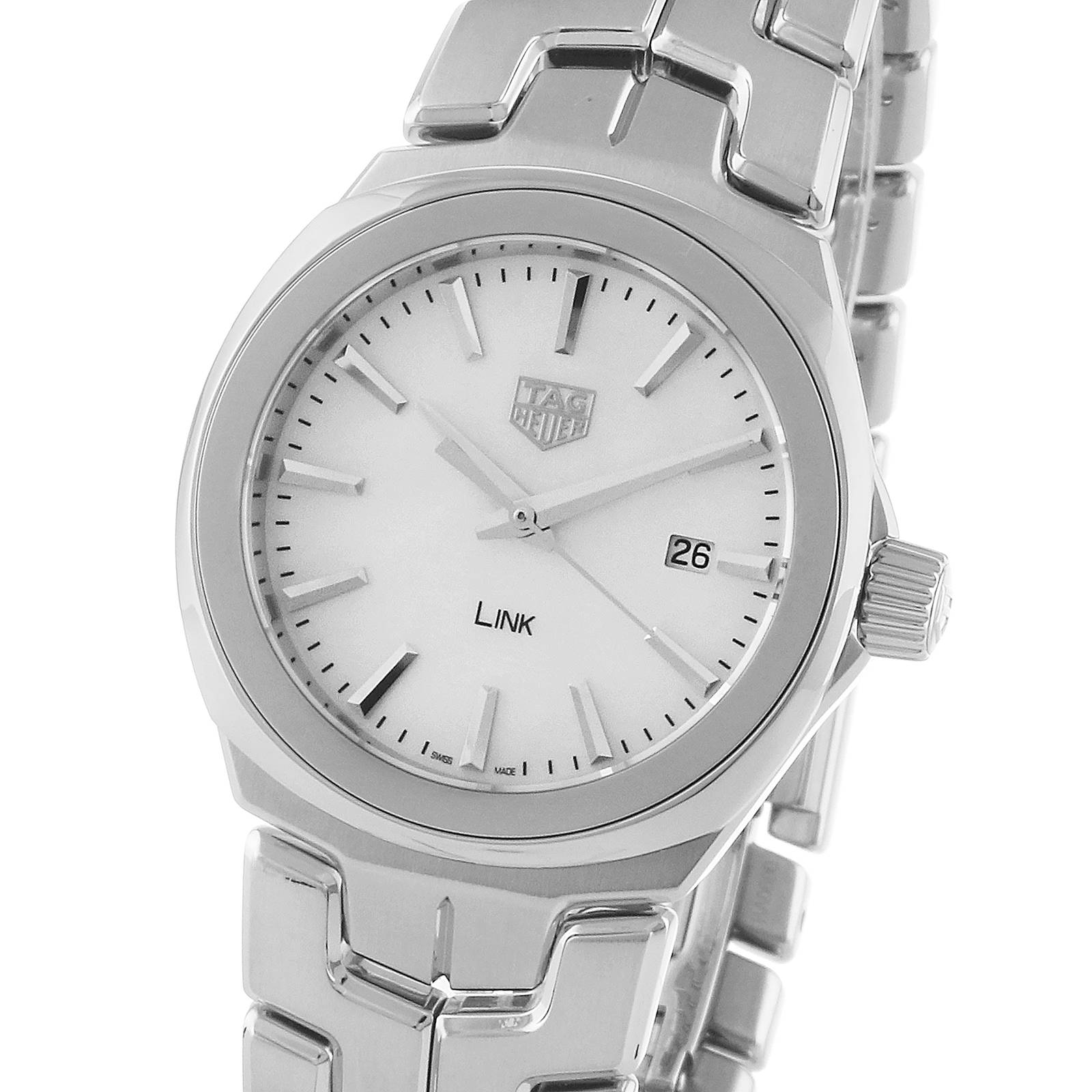 TAG Heuer Link WBC1310.BA0600 | 32mm Steel Quartz Watch | Mother of Pearl Dial - Image 3