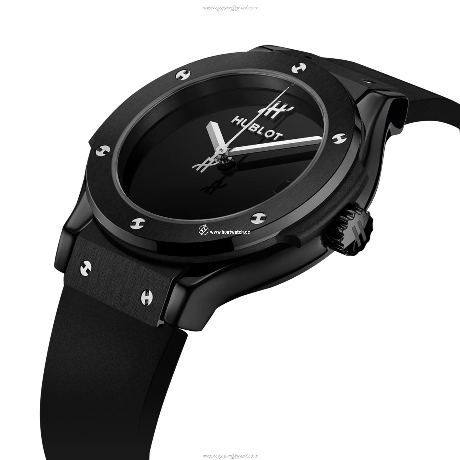 Hublot Classic Fusion Ceramic Quartz Watch - 33mm Black | Replica - Image 2