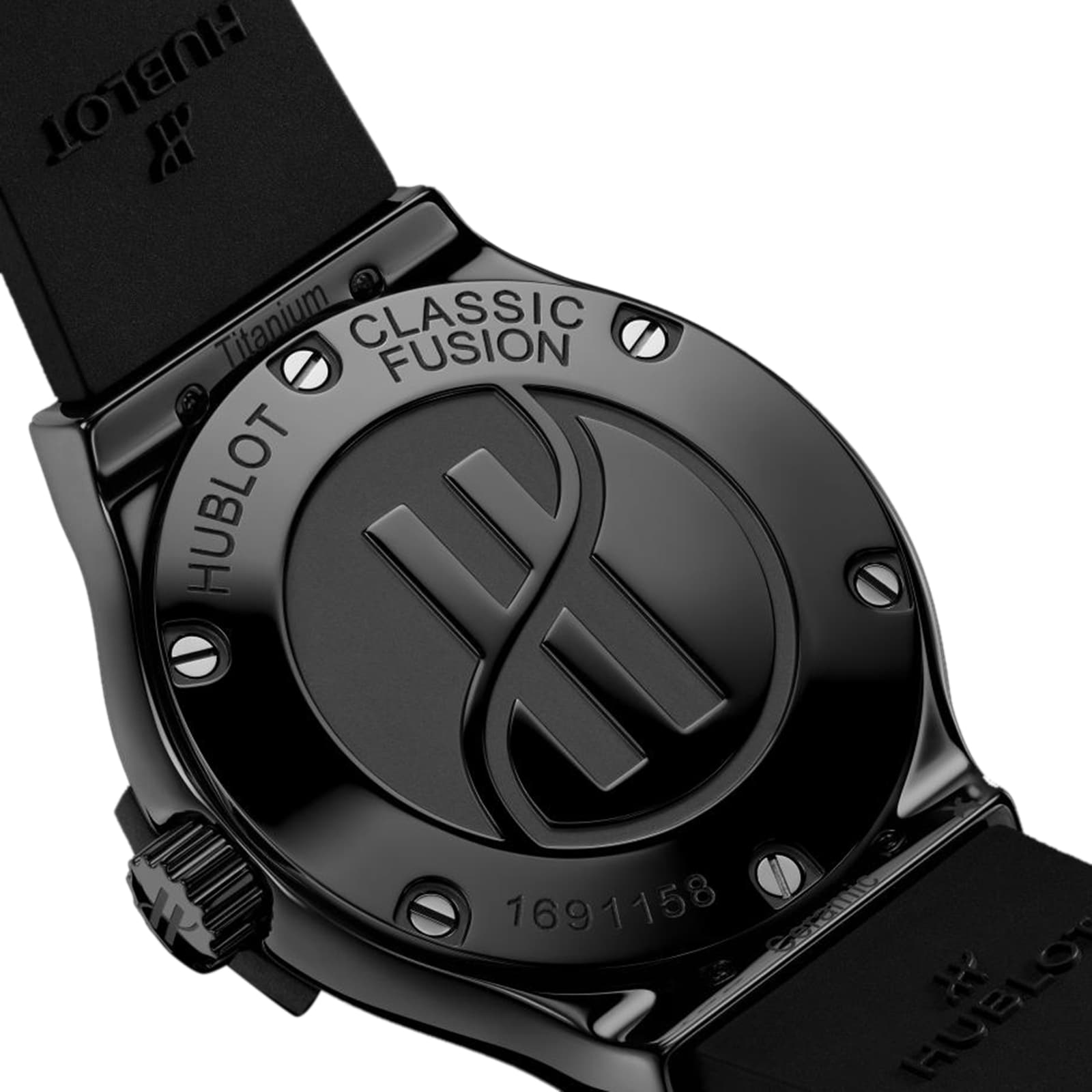 Hublot Classic Fusion Ceramic Quartz Watch - 33mm Black | Replica - Image 3