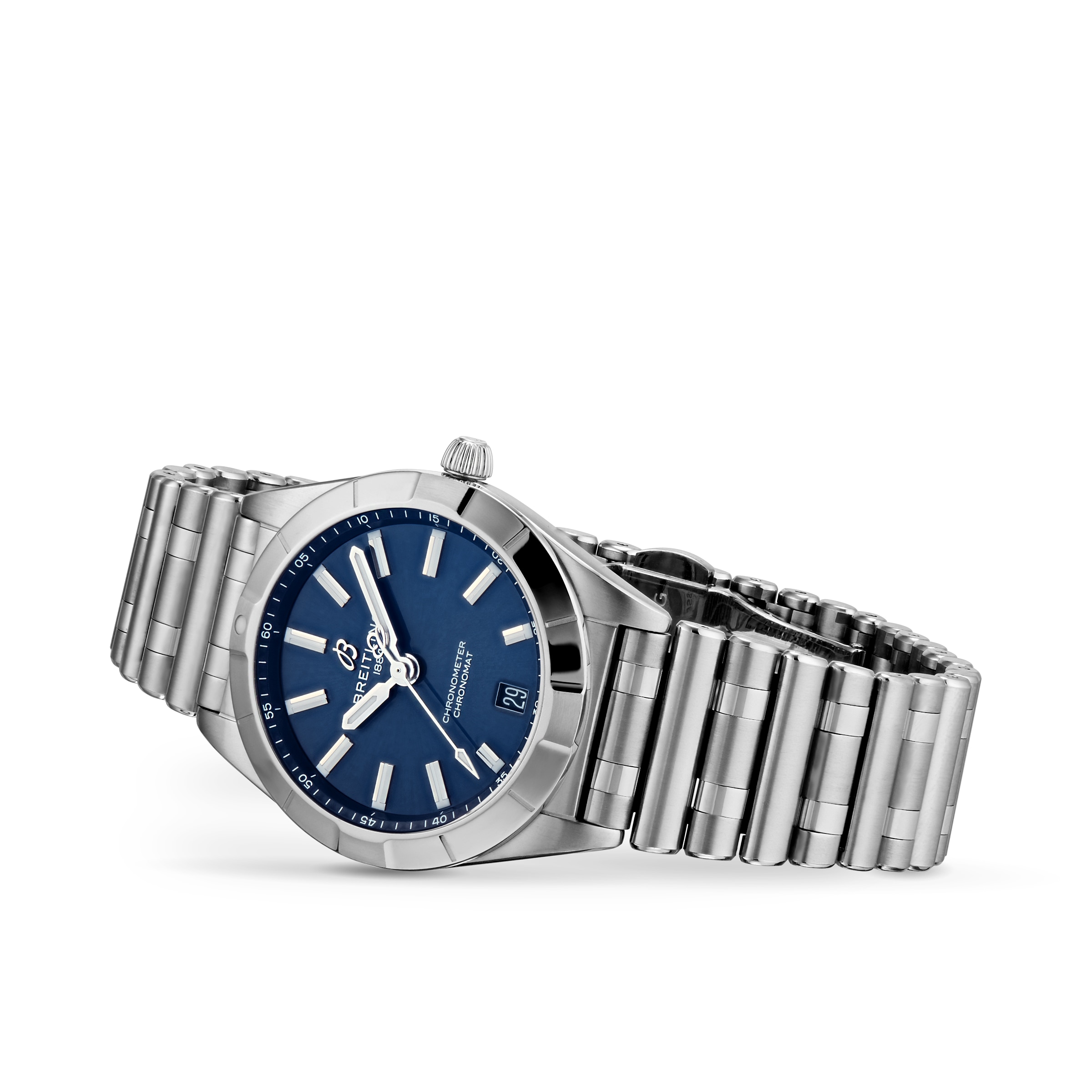 Breitling Chronomat A77310101C1A1 | 32mm Stainless Steel | Blue Dial Quartz - Image 3