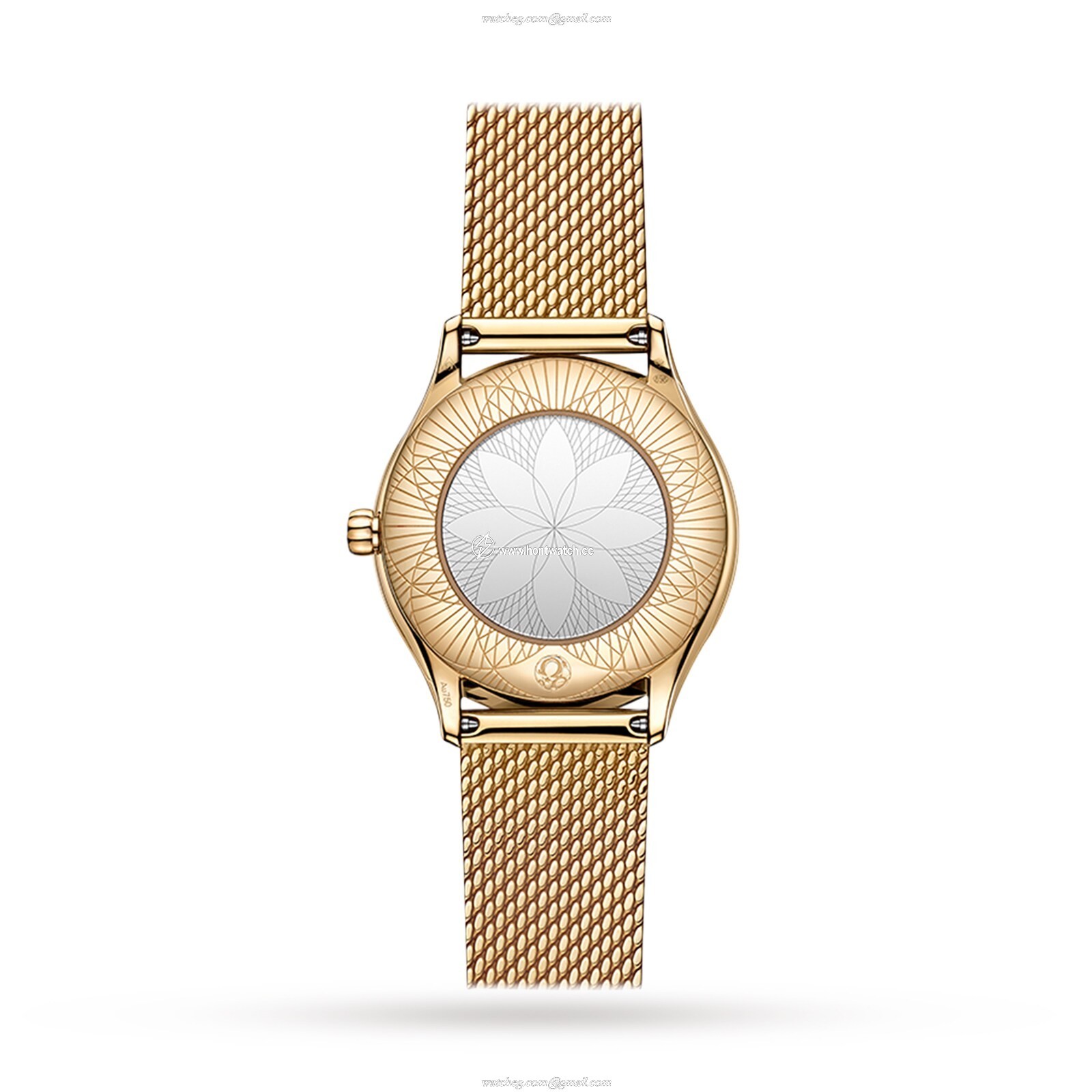 Omega De Ville 26mm 18ct Yellow Gold Quartz Watch - White Dial & Roman Numerals - Image 2