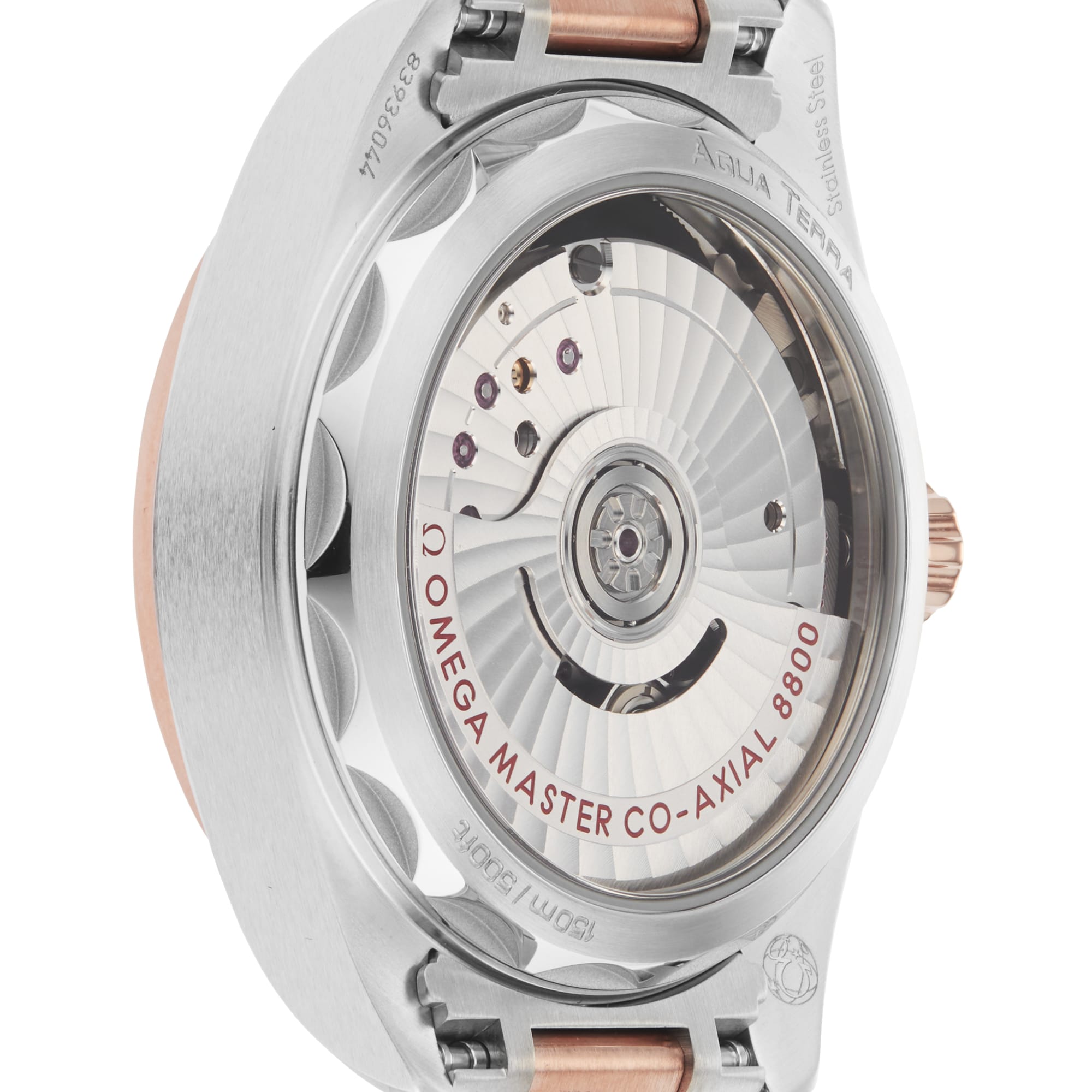 Omega Seamaster Aqua Terra 34mm | Automatic Diamond Dial | Stainless Steel & Rose Gold - Image 4