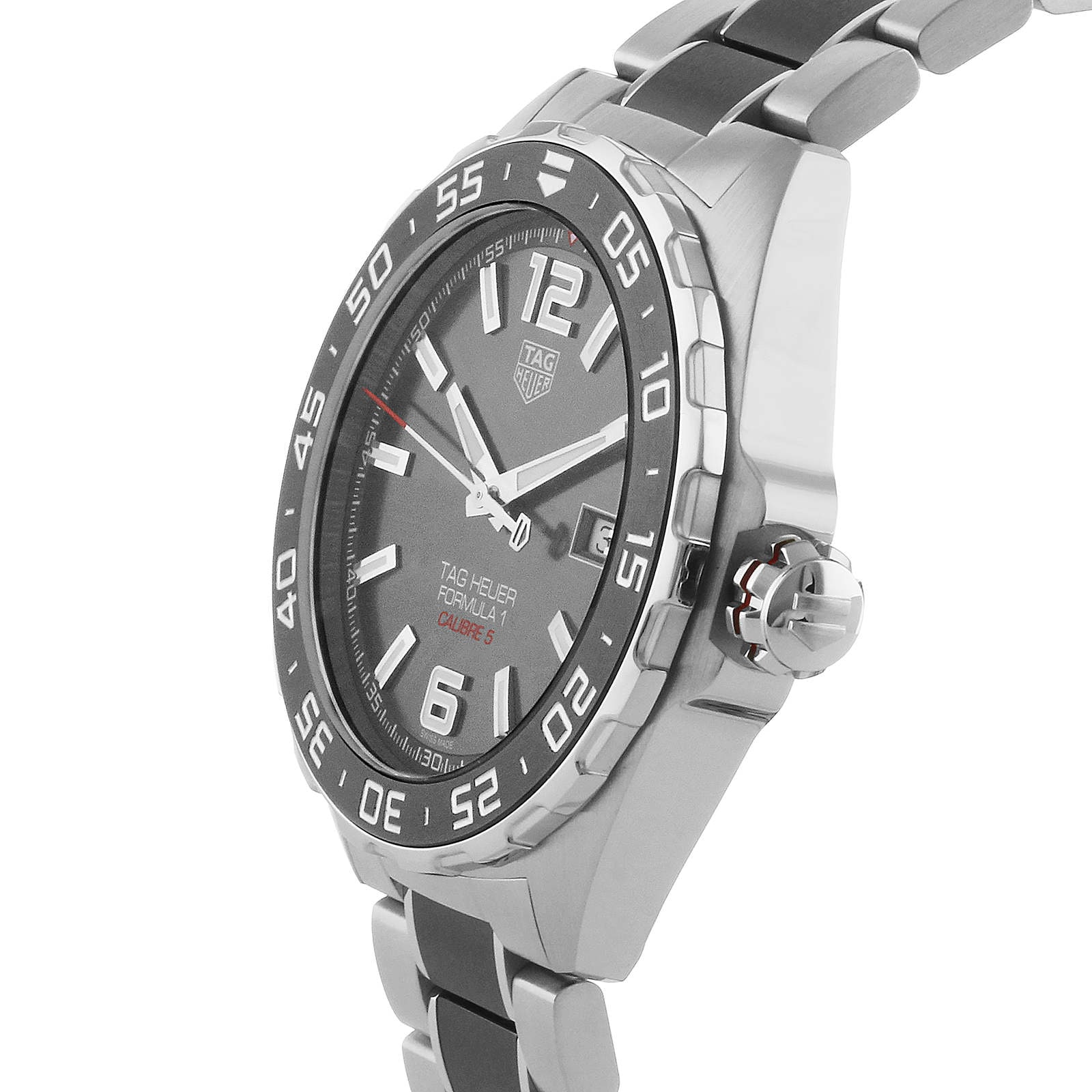 TAG Heuer Formula 1 Automatic Watch - 43mm Black Dial & Stainless Steel - Image 3