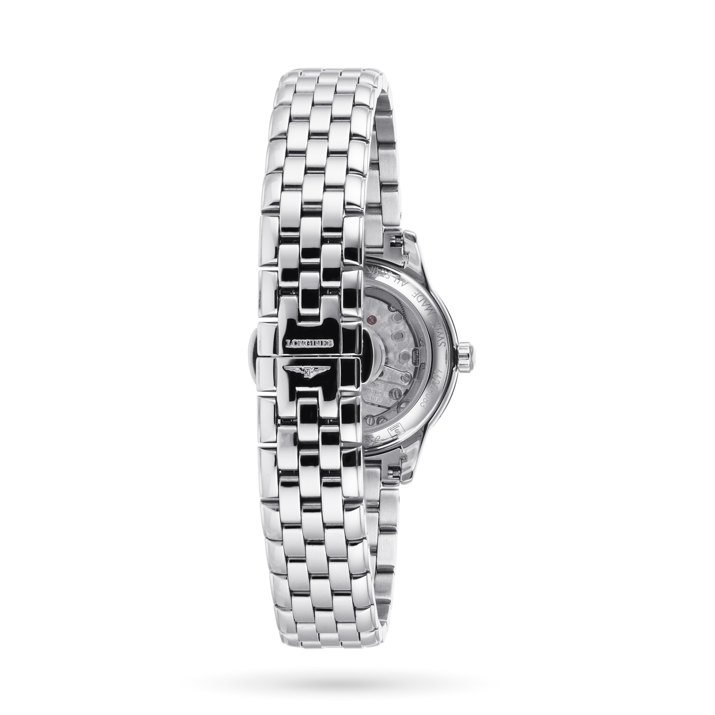 Longines Flagship L42744126 | 26mm Stainless Steel Automatic Watch - White Dial - Image 4