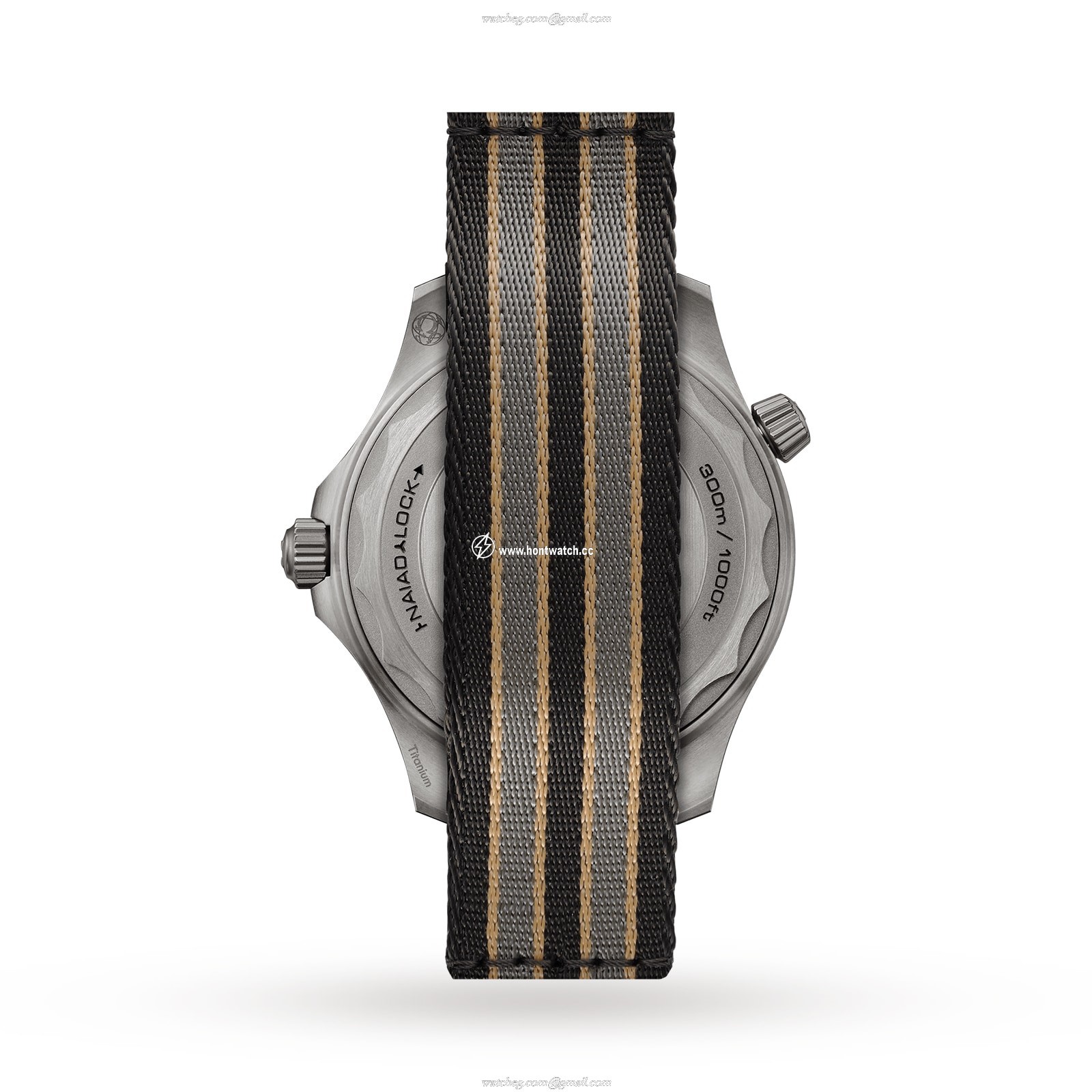 Omega Seamaster Titanium Automatic Black Replica - 42mm James Bond 007 Watch - Image 2