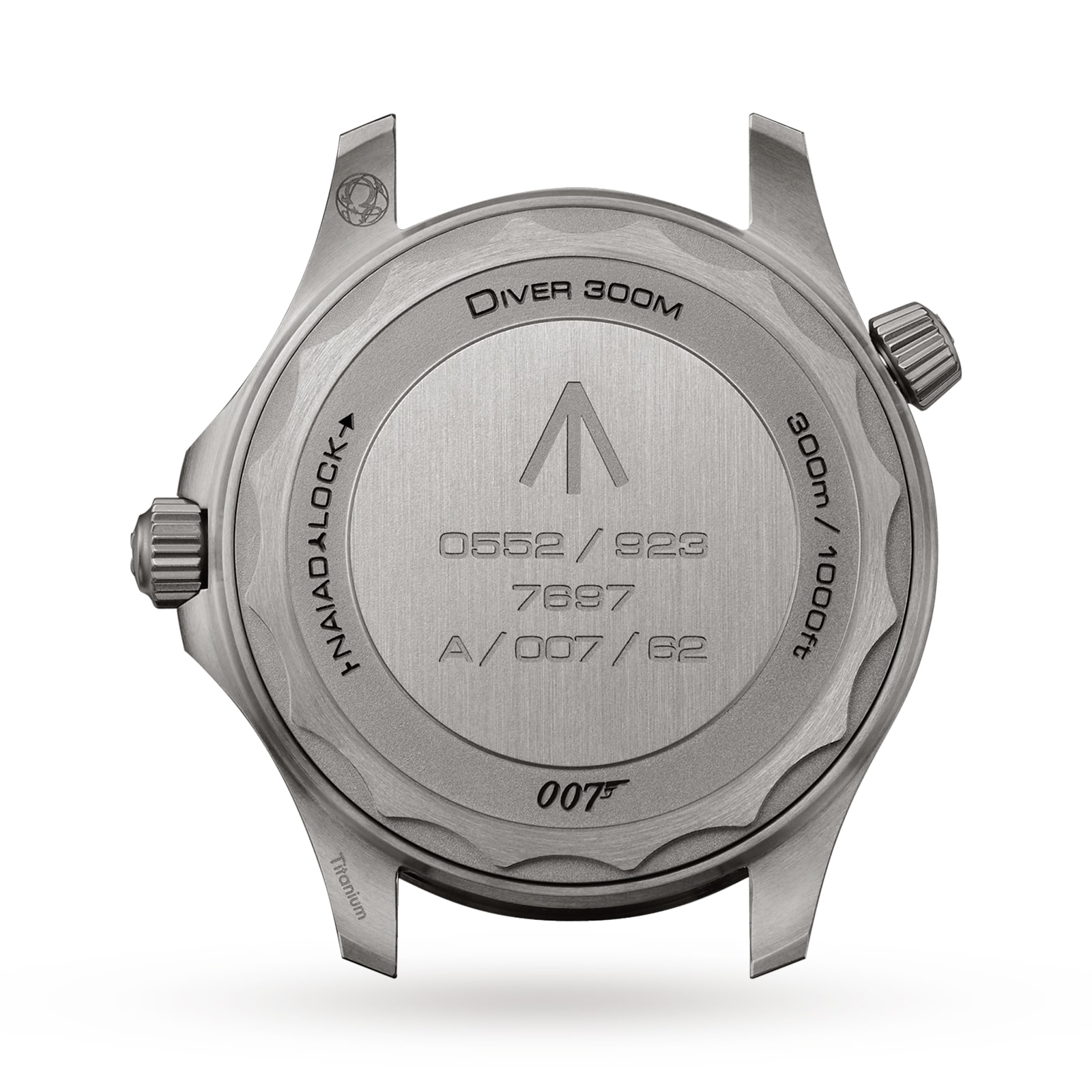 Omega Seamaster Titanium Automatic Black Replica - 42mm James Bond 007 Watch - Image 3