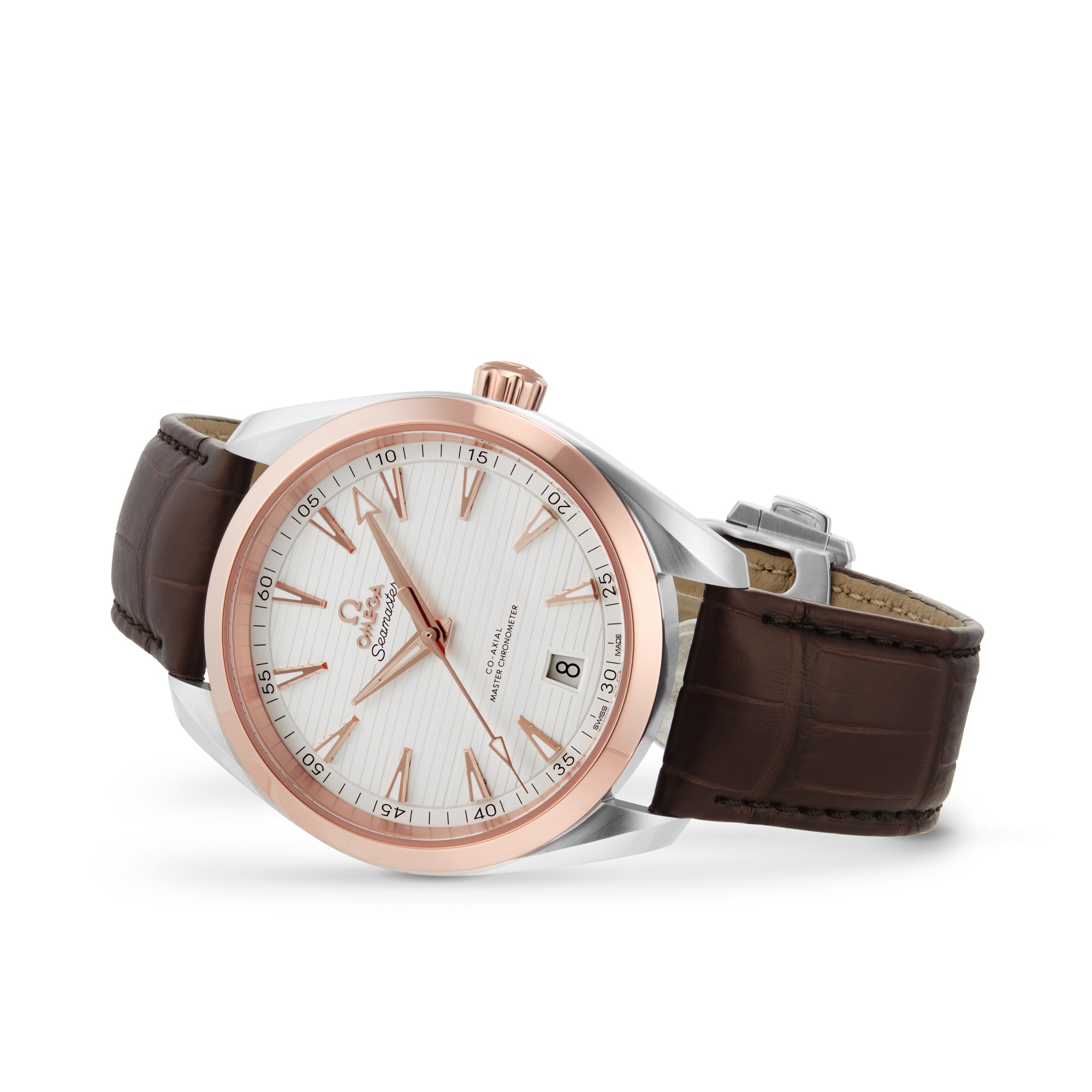 Omega Seamaster Aqua Terra Automatic Watch - 41mm Stainless Steel - White Dial - Image 3