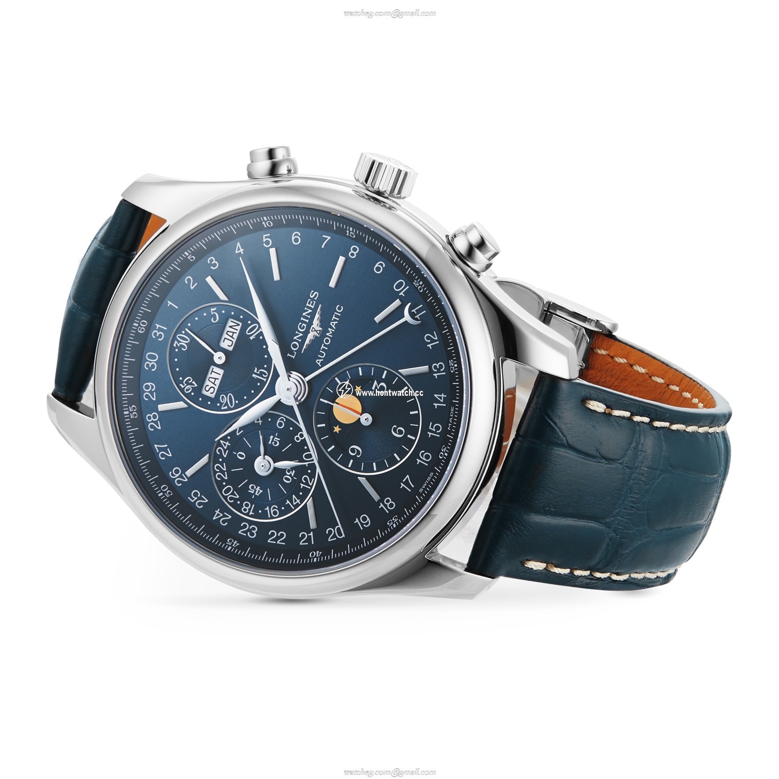 Longines Master Collection L27734920 | 42mm Automatic Blue Dial | Stainless Steel - Image 2