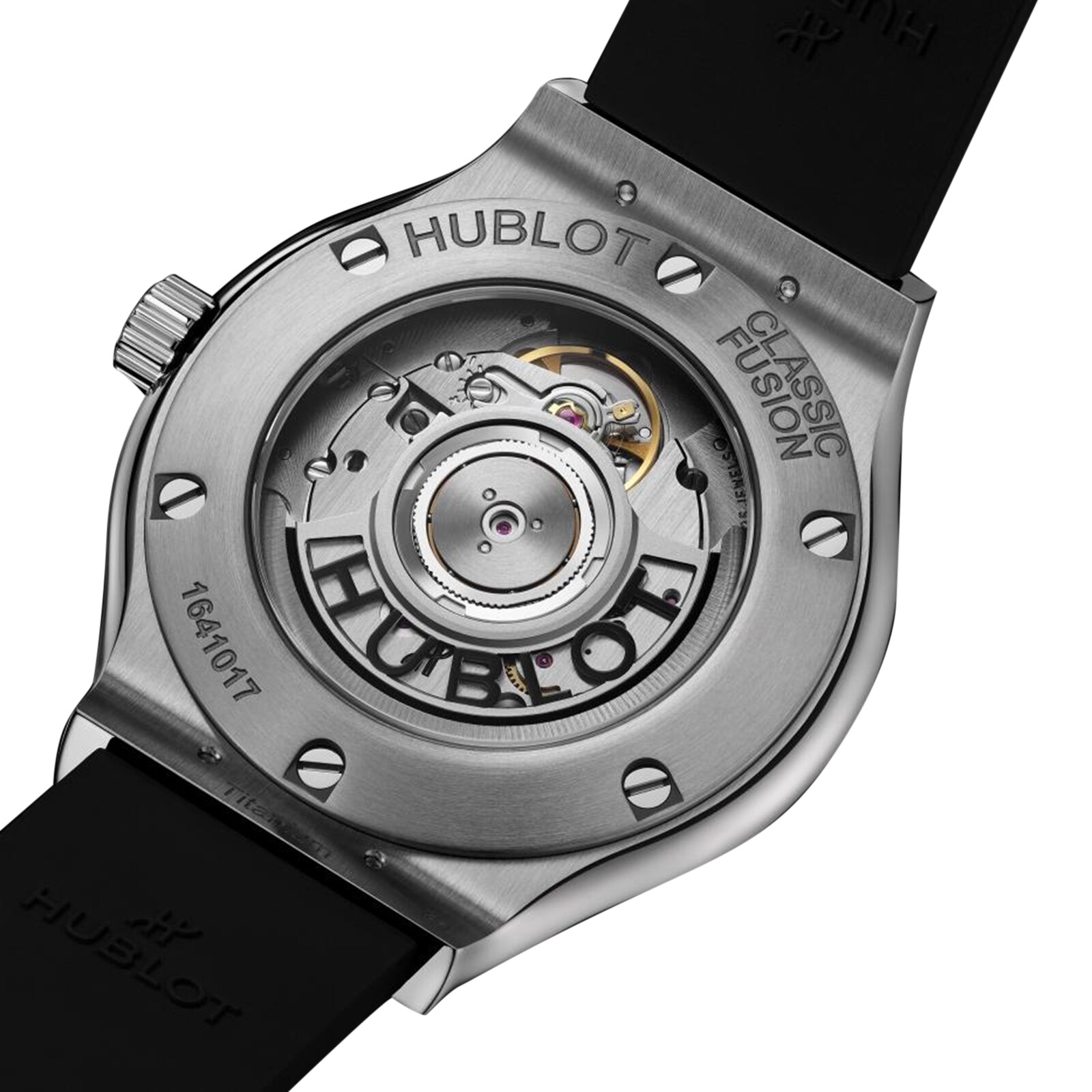 Hublot Classic Fusion Titanium Automatic Watch - 38mm Black Dial - Image 3