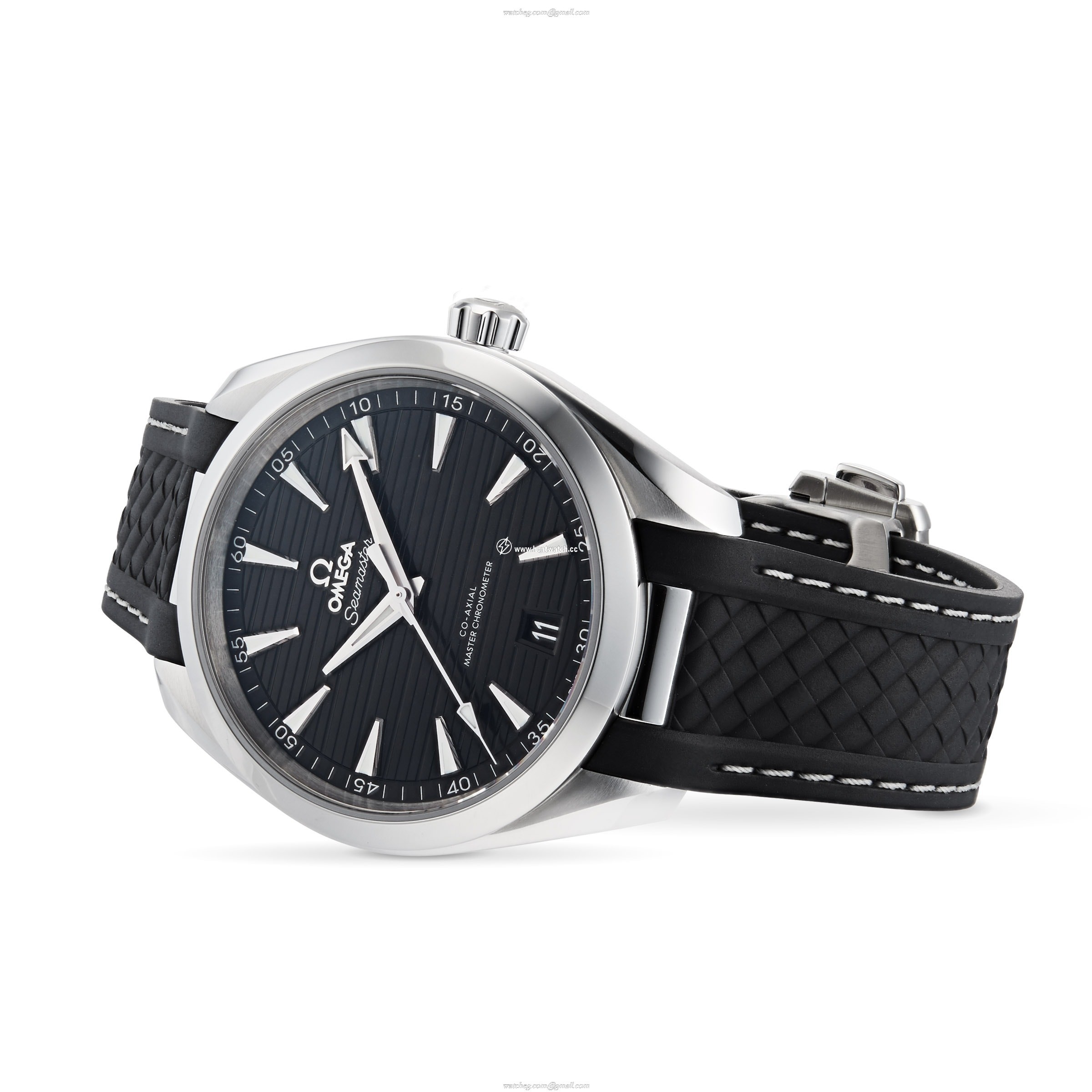 Omega Seamaster Aqua Terra 41mm Automatic Black Dial Replica Watch - Image 2