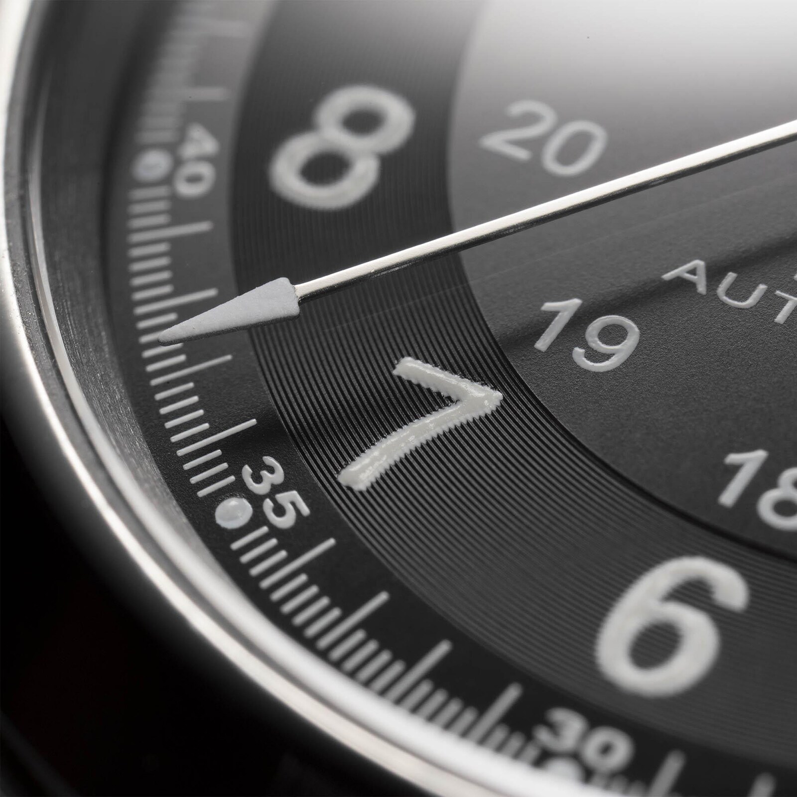 Hamilton Khaki Field H64455133 Automatic Watch - 40mm Black Dial - Stainless Steel - Image 4