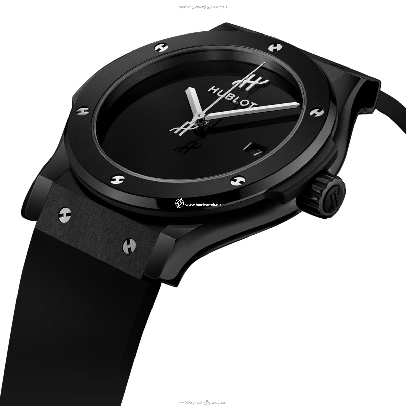 Hublot Classic Fusion Ceramic Automatic Watch - 42mm Black Dial | Replica - Image 2
