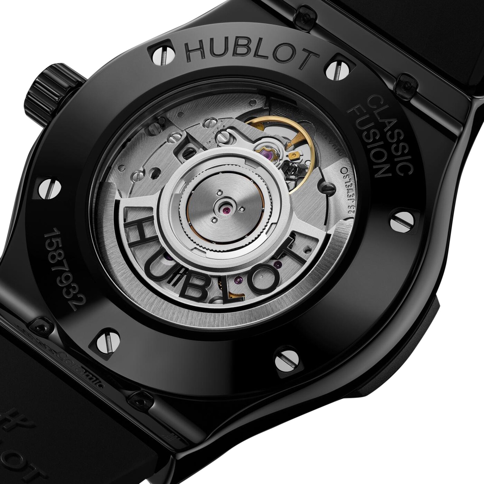 Hublot Classic Fusion Ceramic Automatic Watch - 42mm Black Dial | Replica - Image 3