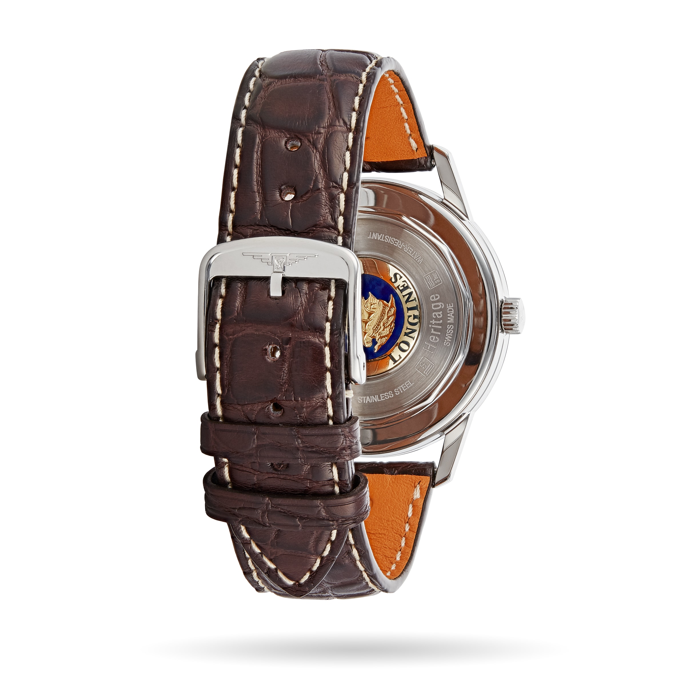 Longines Heritage L47954782 | 38.5mm Automatic Cream Dial | Stainless Steel - Image 4